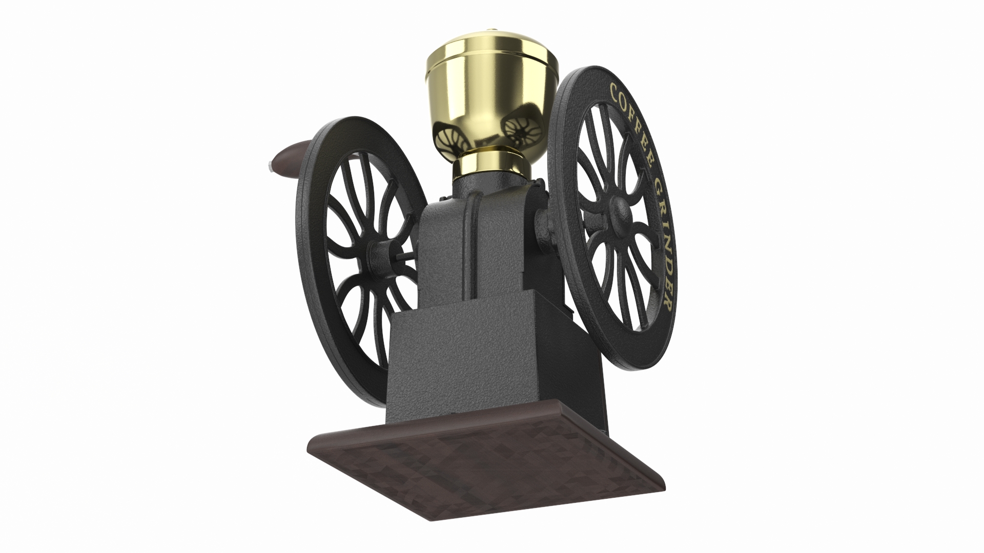 Vintage Coffee Grinder Brand New 3D