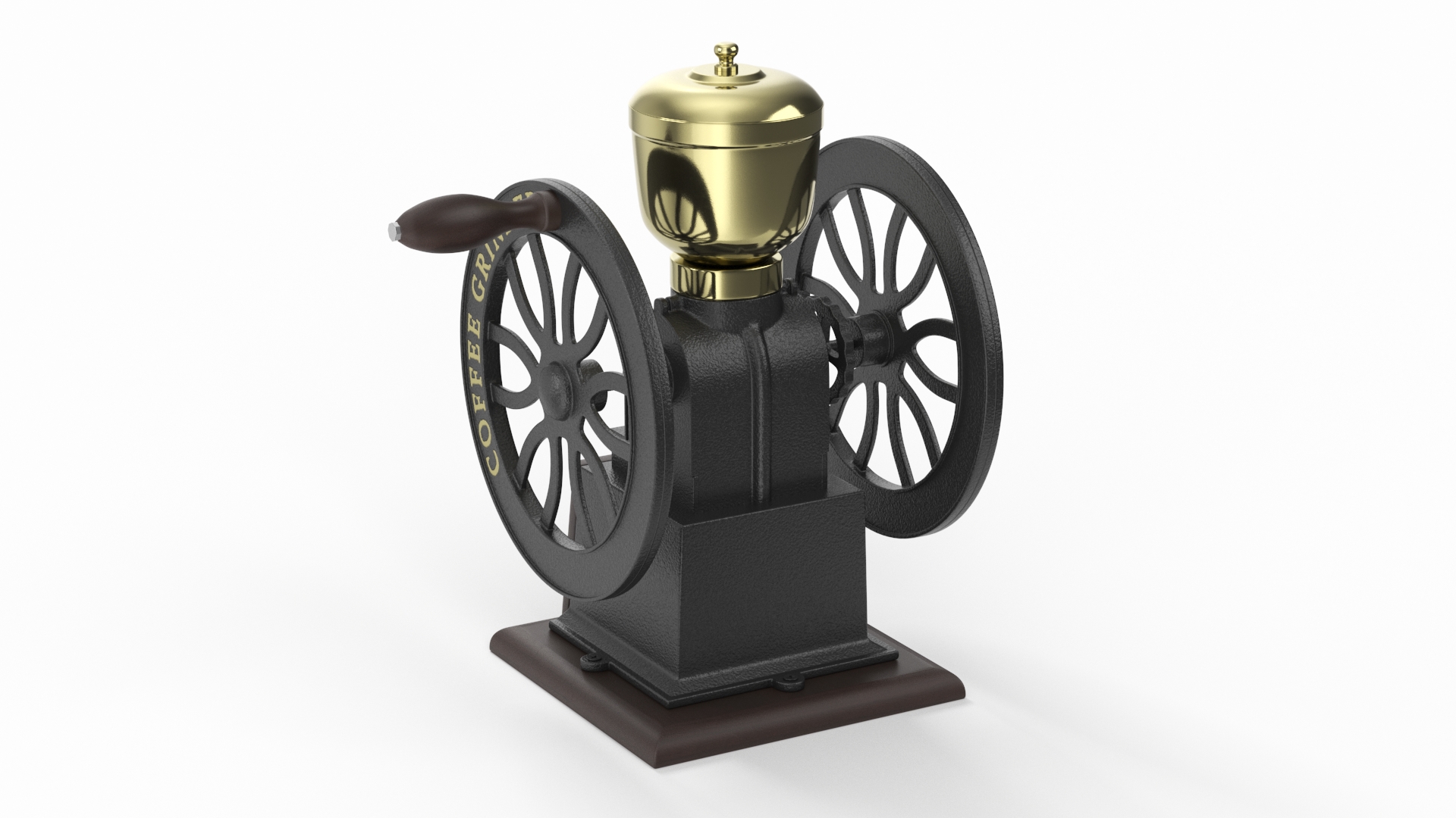 Vintage Coffee Grinder Brand New 3D