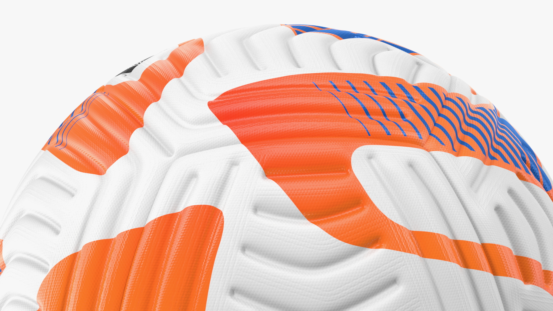 3D model Official Match Ball Nike Flight White Total Orange