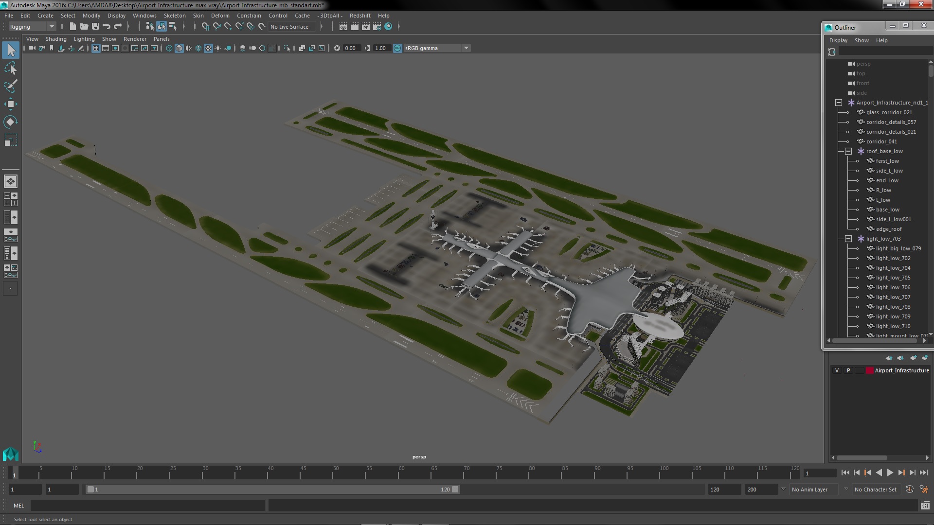 Airport Infrastructure 3D