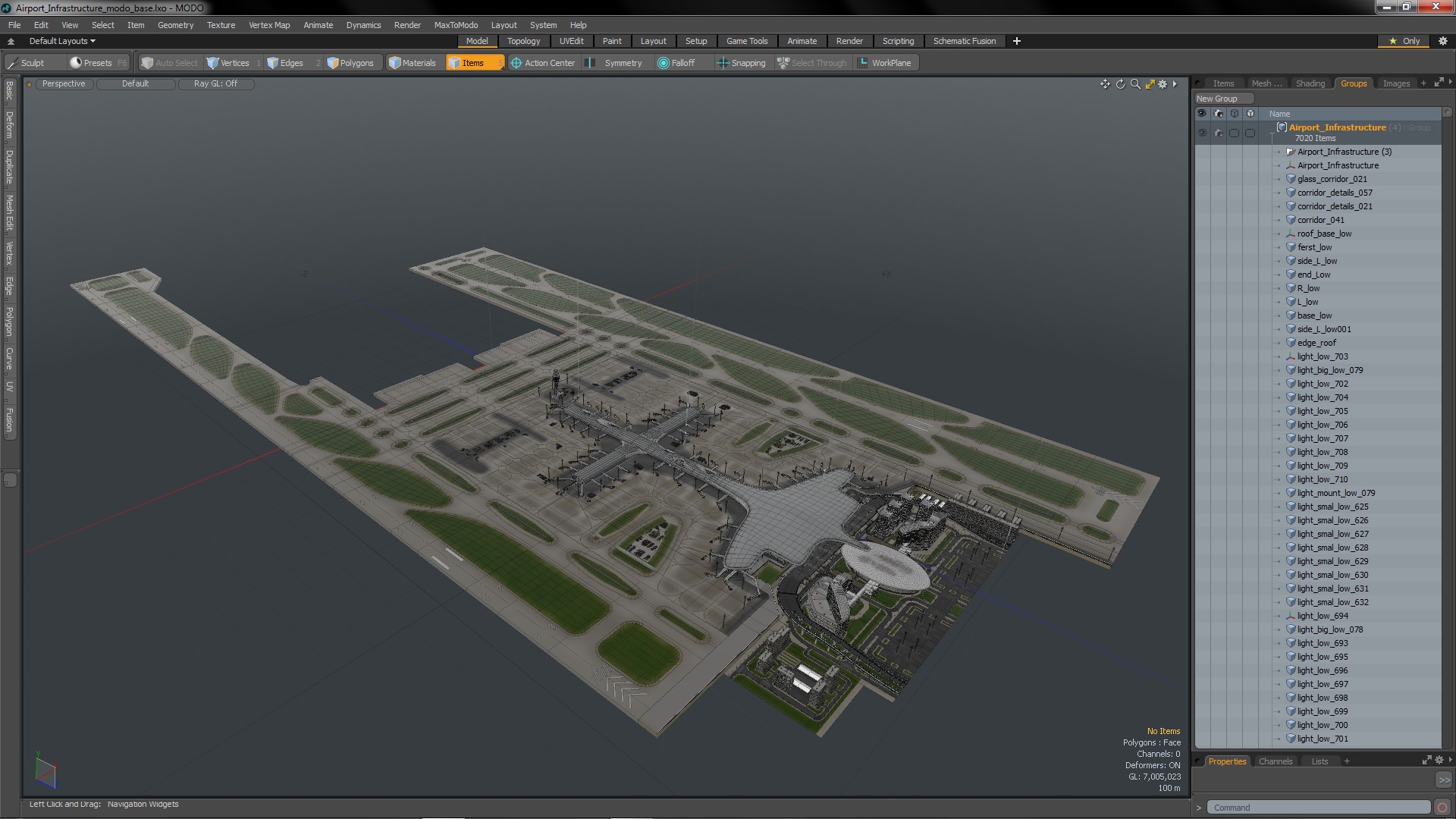 Airport Infrastructure 3D