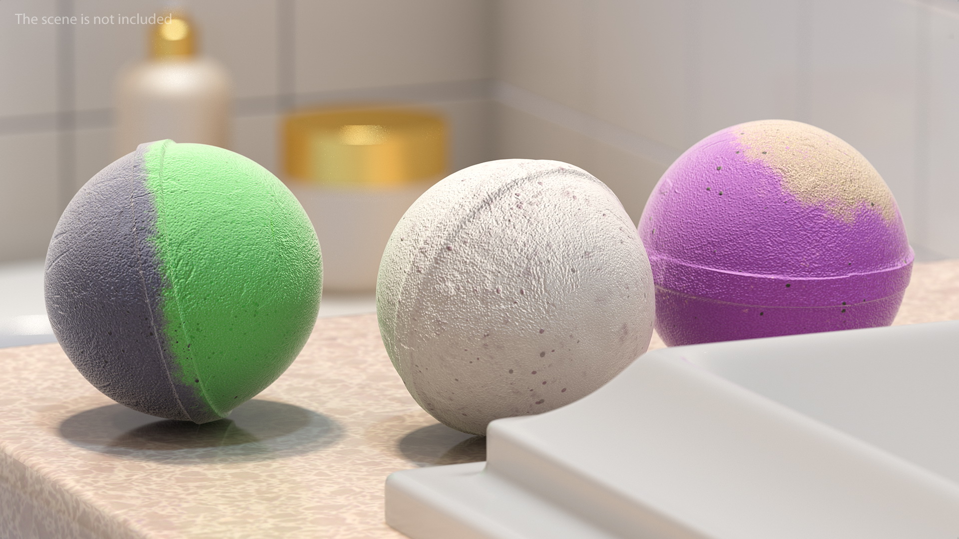 Bath Fizzers 3D