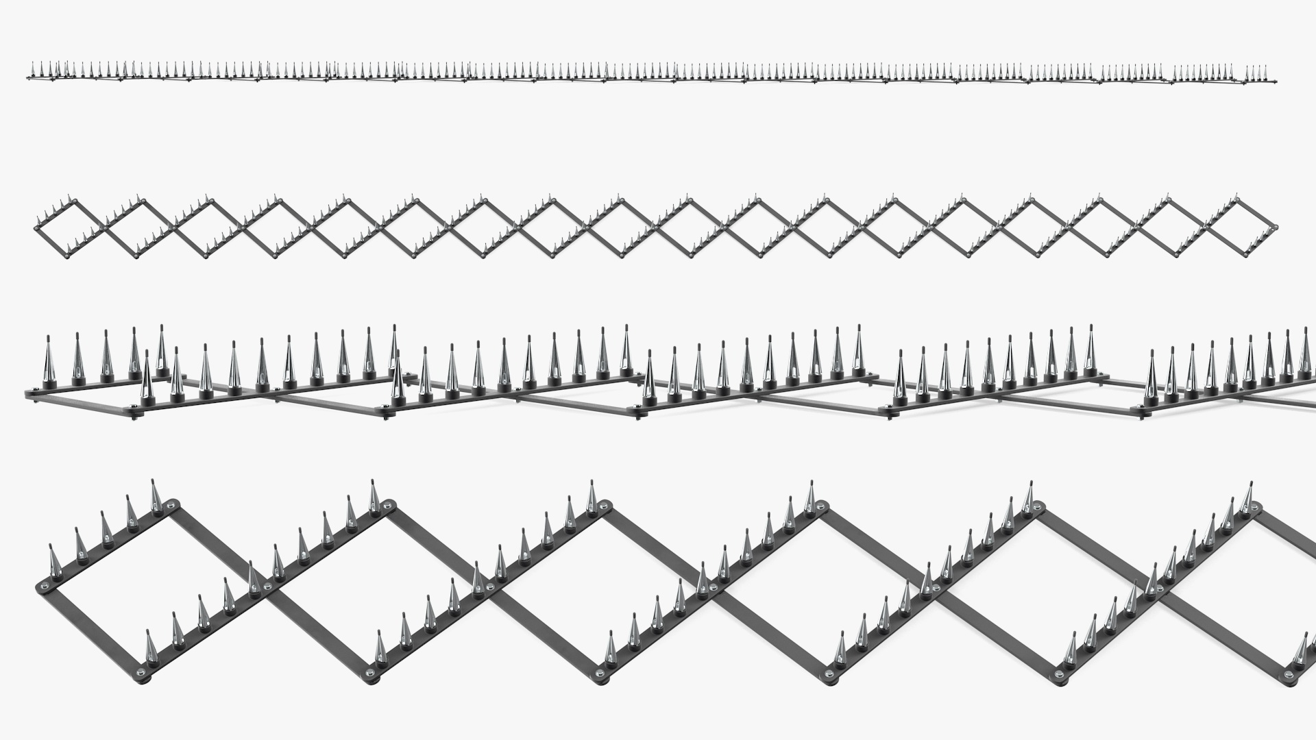 3D Spike Strip