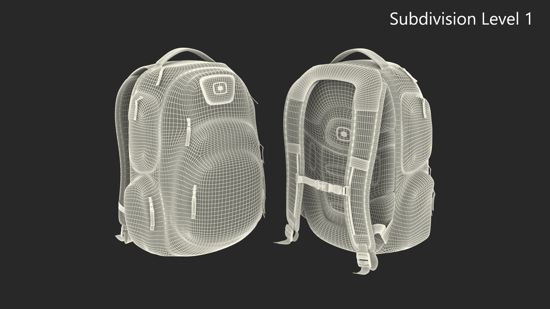 OGIO Backpack Black 3D model
