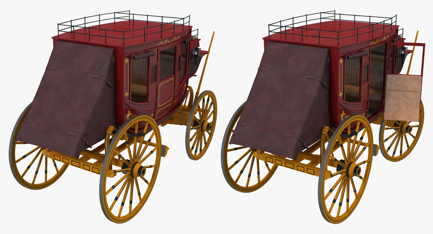 3D Concord Stagecoach model