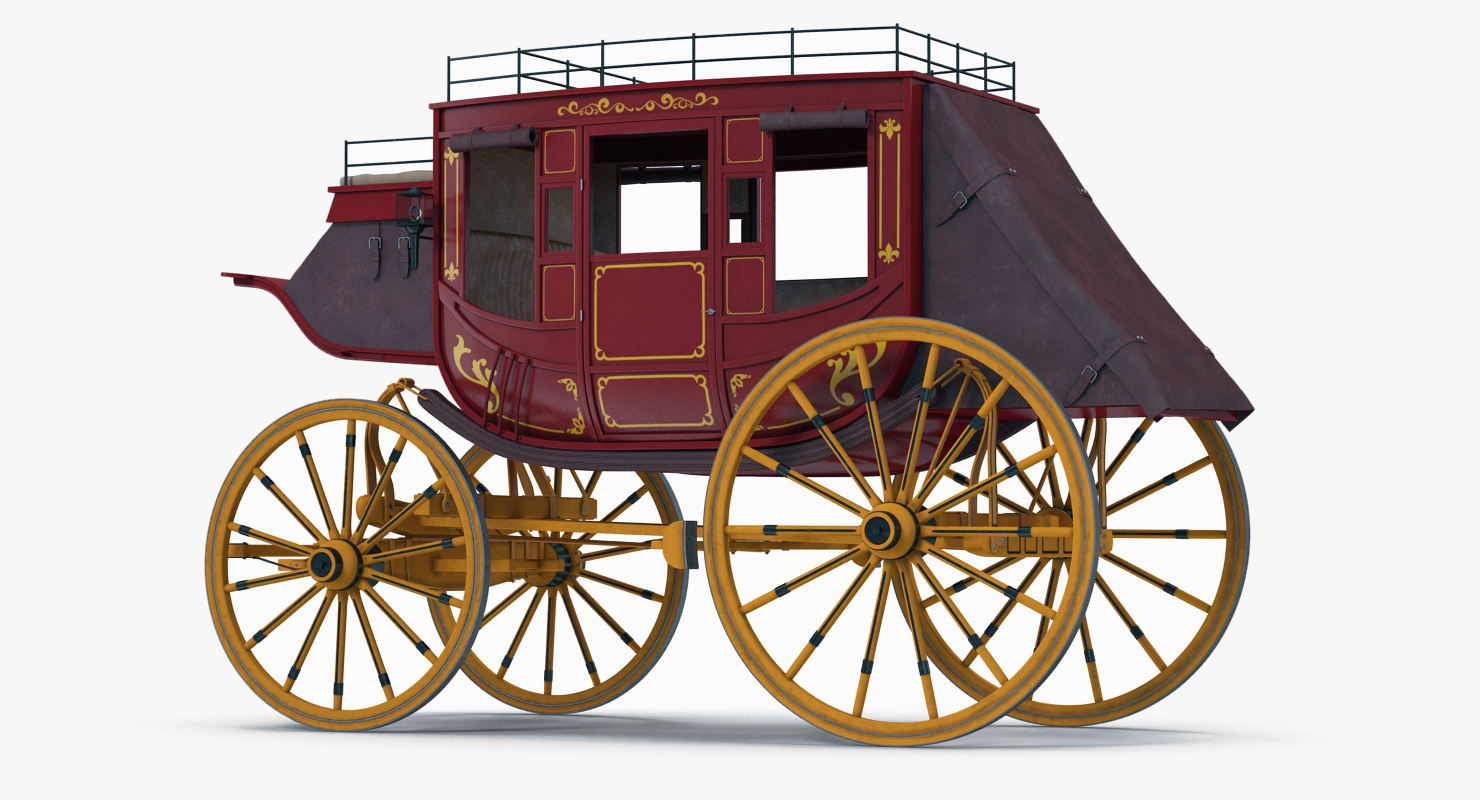 3D Concord Stagecoach model
