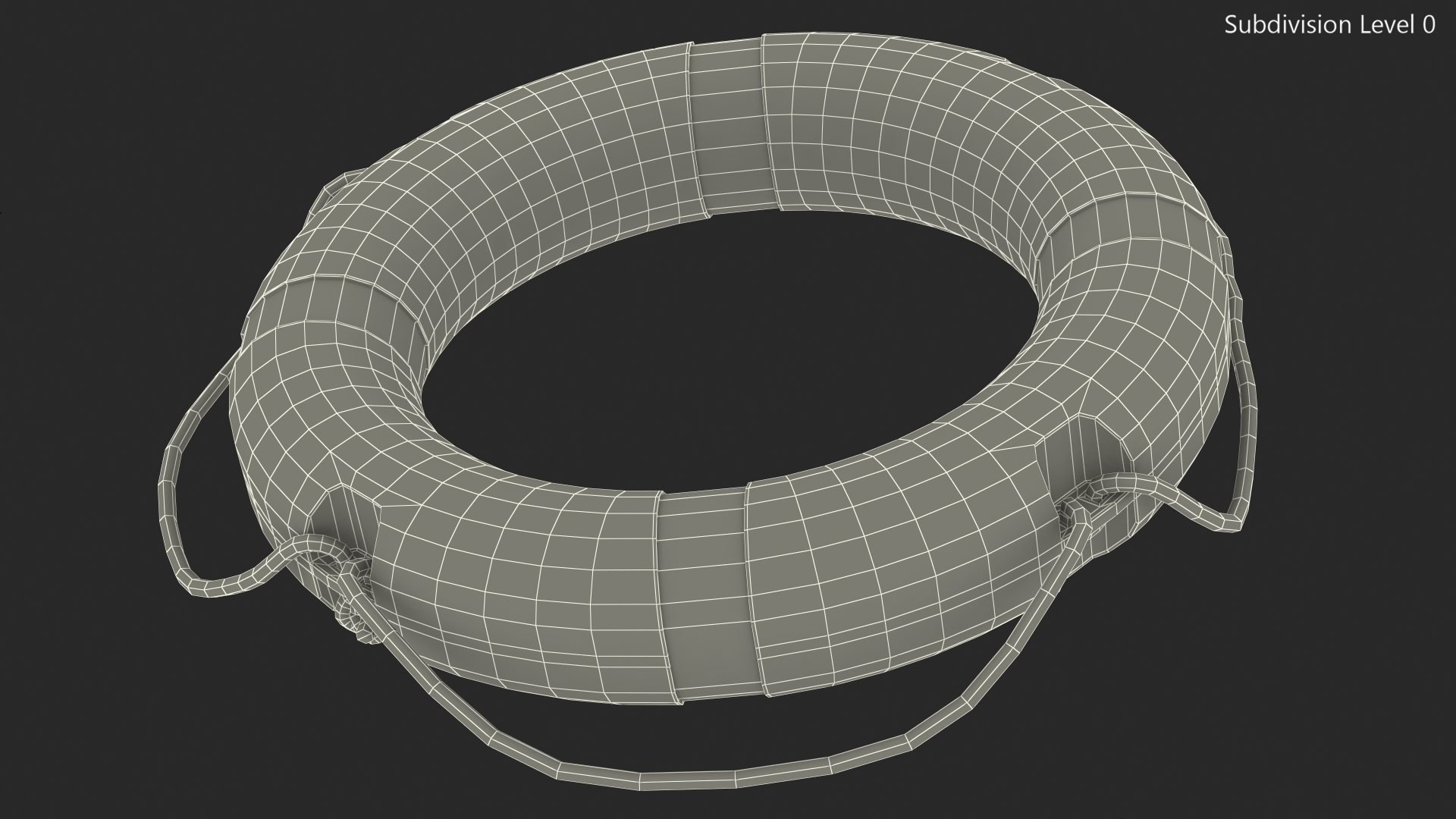 Lifebuoy Red 3D