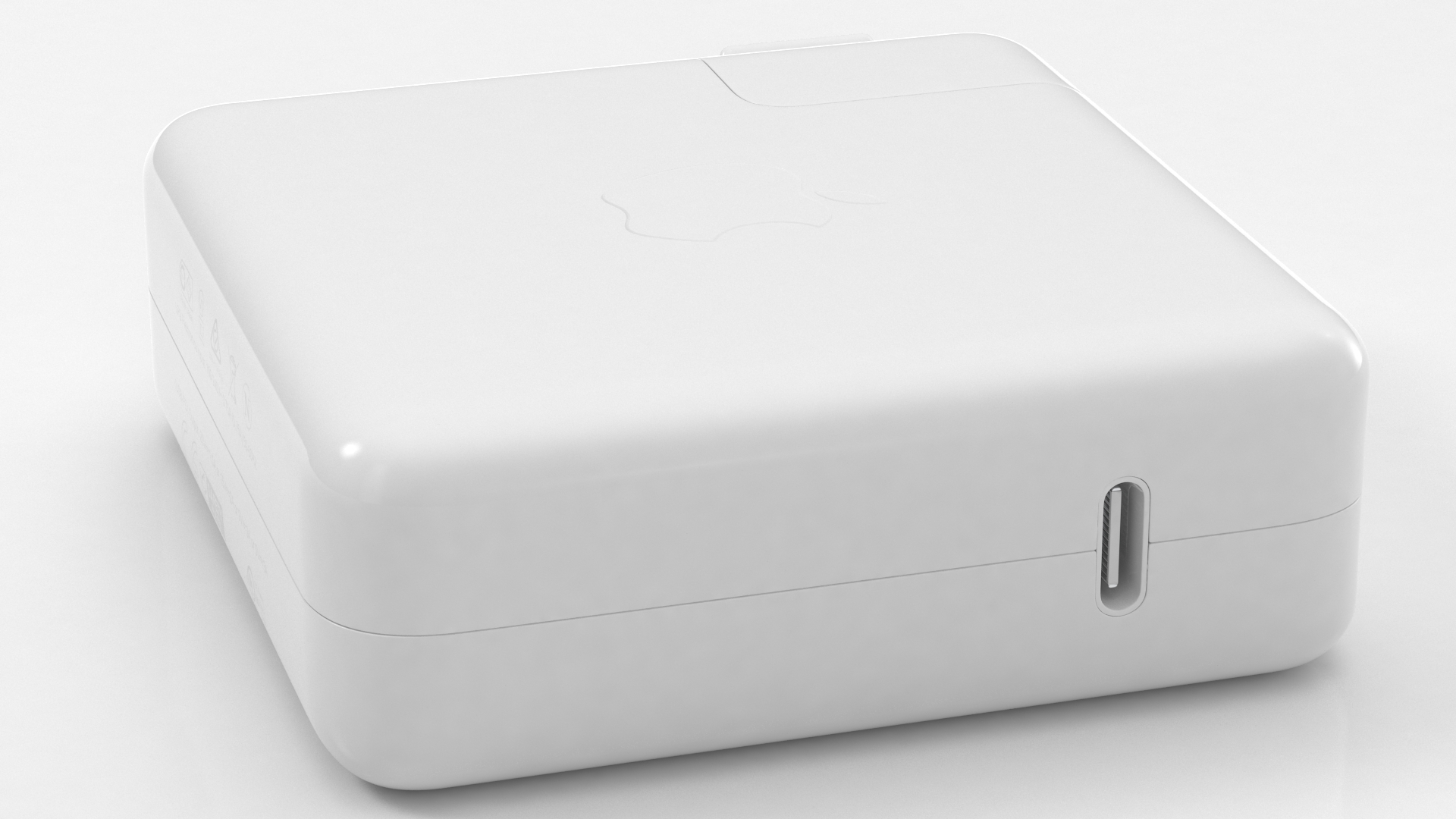 Apple 61W Usb Type C Power Adapter 3D model