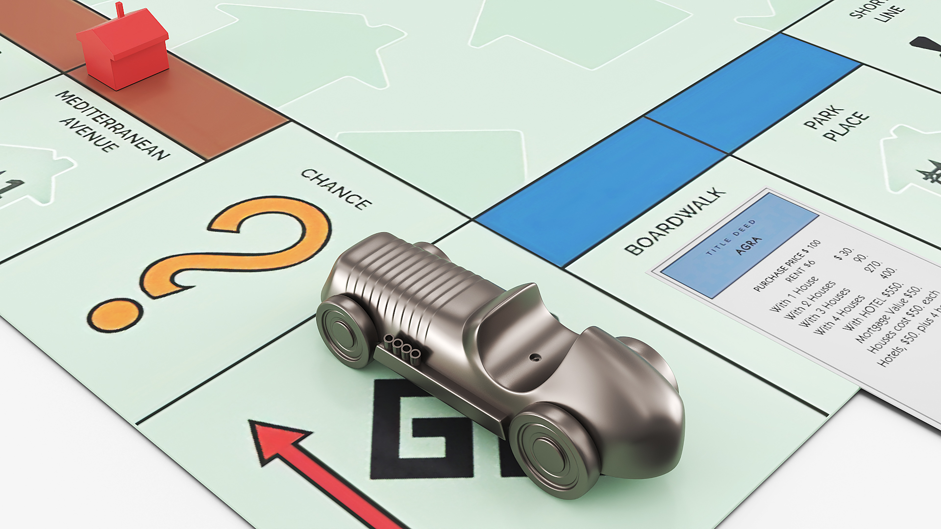 Monopoly Classic Finance Game Board - view 2