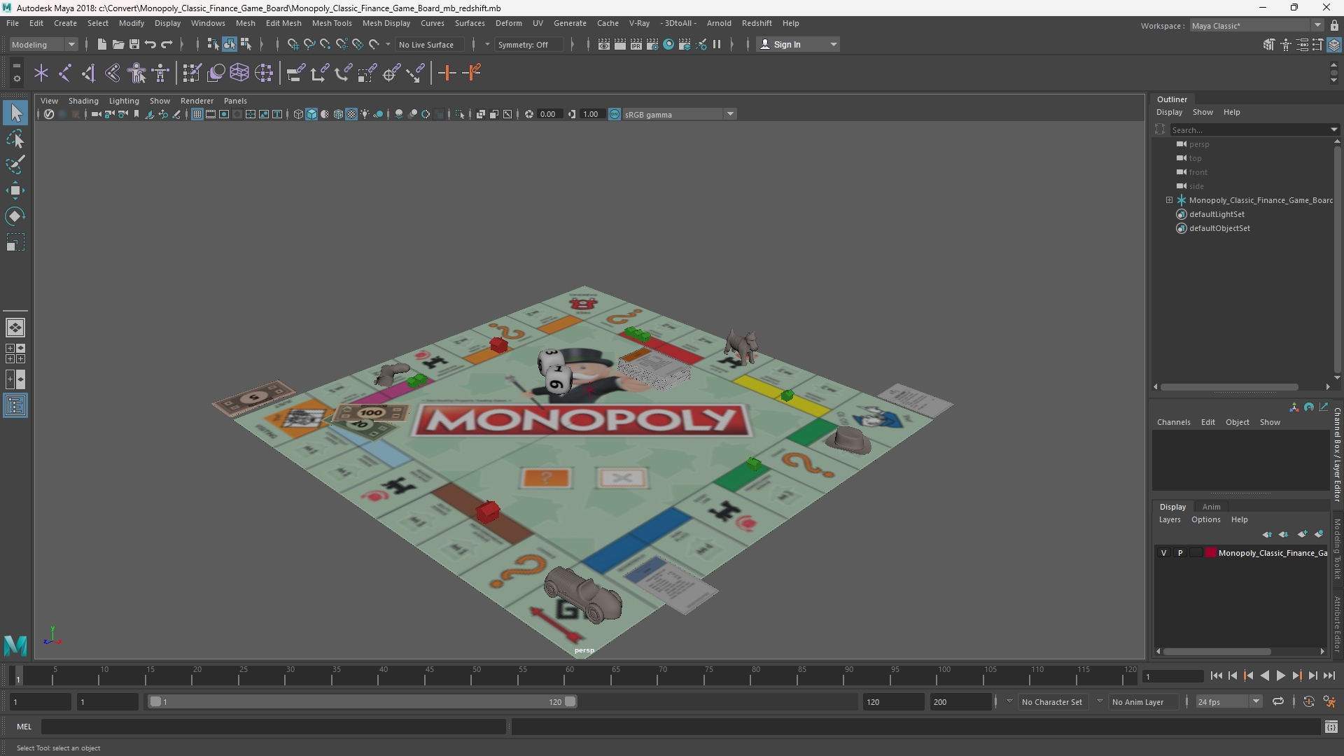 Monopoly Classic Finance Game Board - view 11