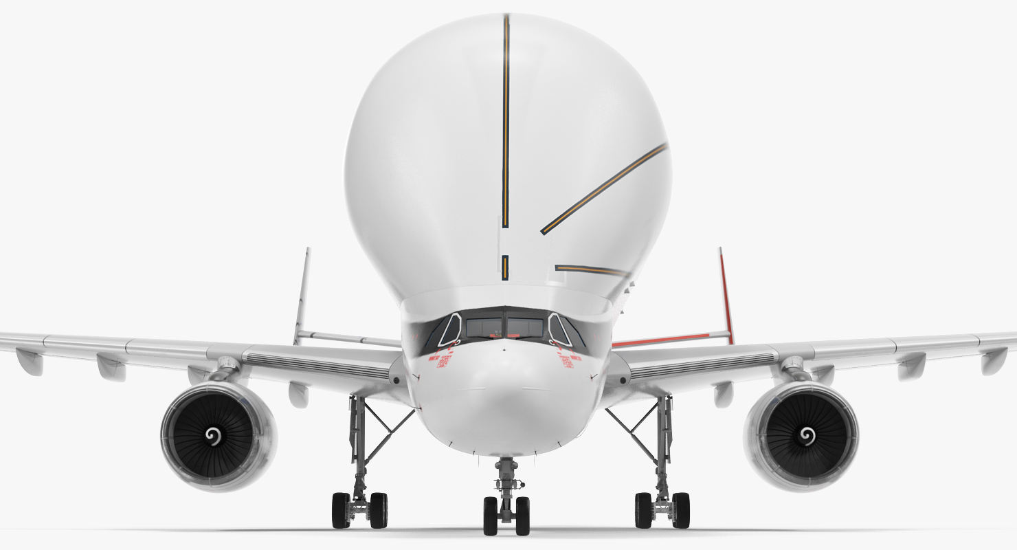 3D Airbus Beluga XL A330 743L Rigged model