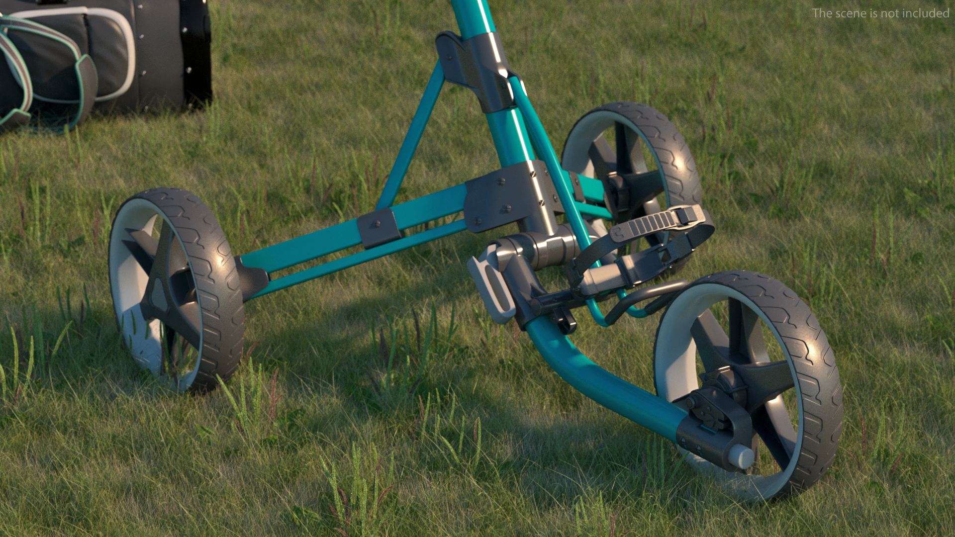 Golf Push Cart 3D model