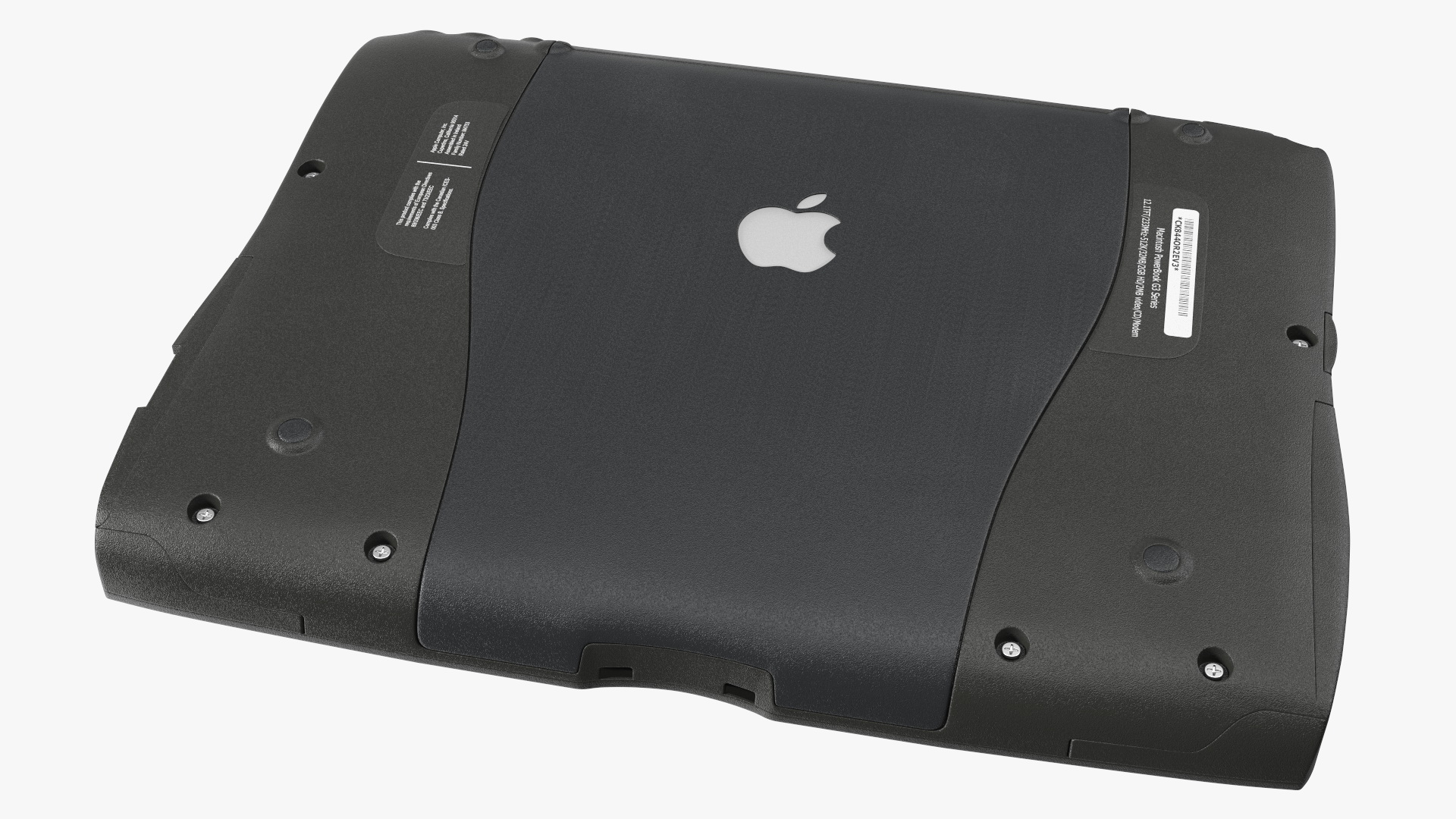 3D Vintage Apple PowerBook G3 Laptop model