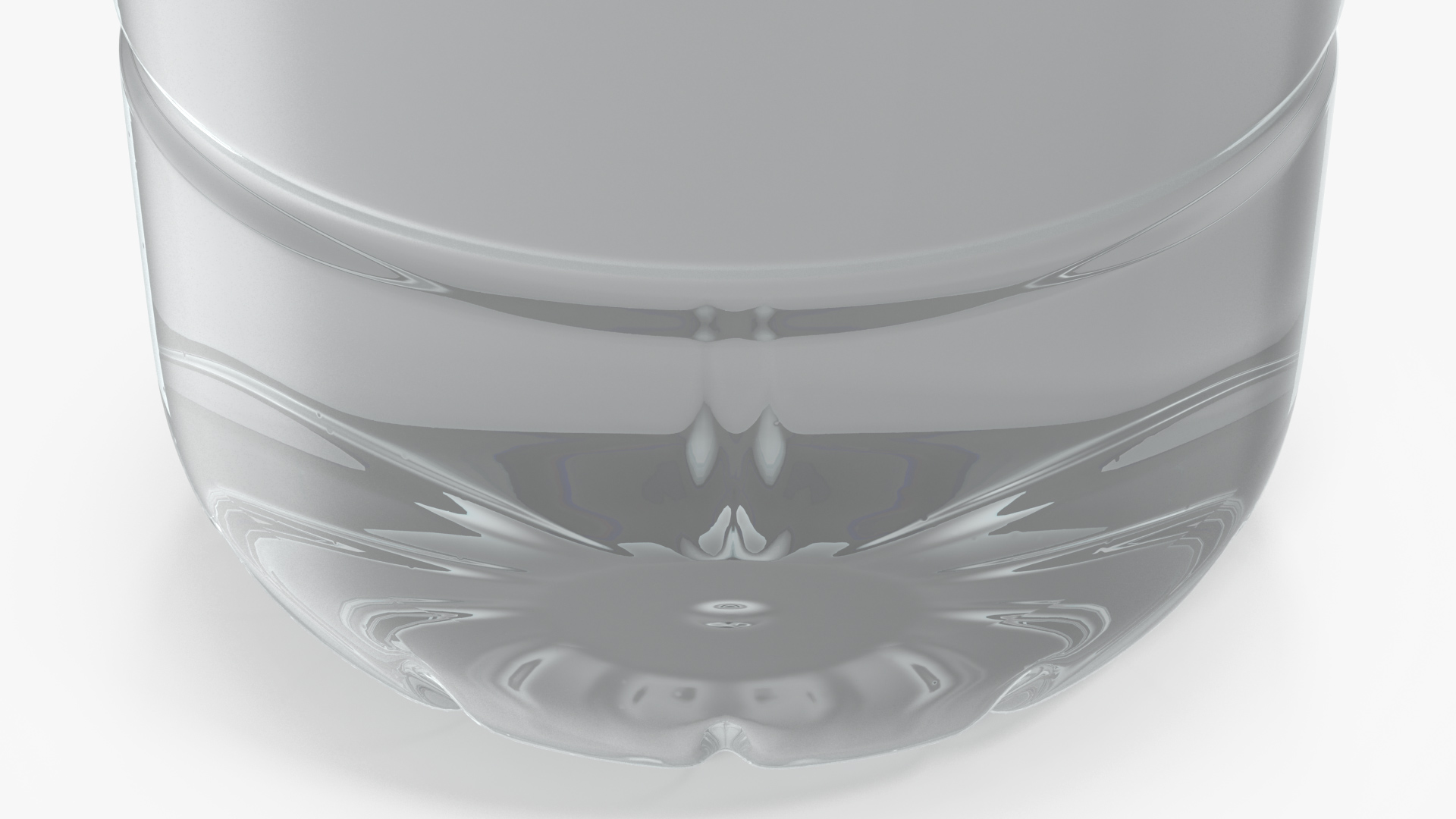 Evian Natural Mineral Water Plastic Bottle 3D