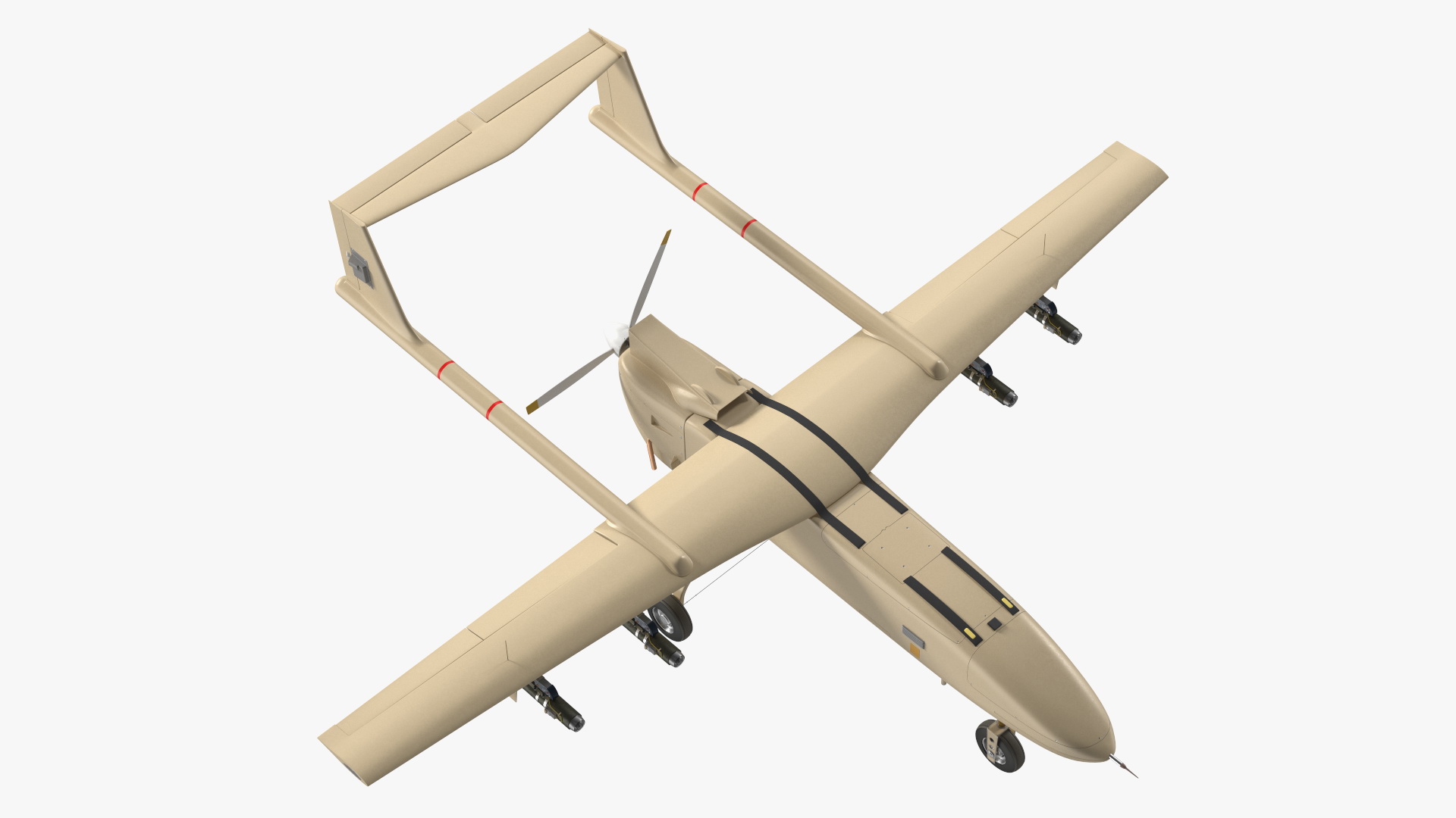 Unidentified Sand Color Drone 3D model