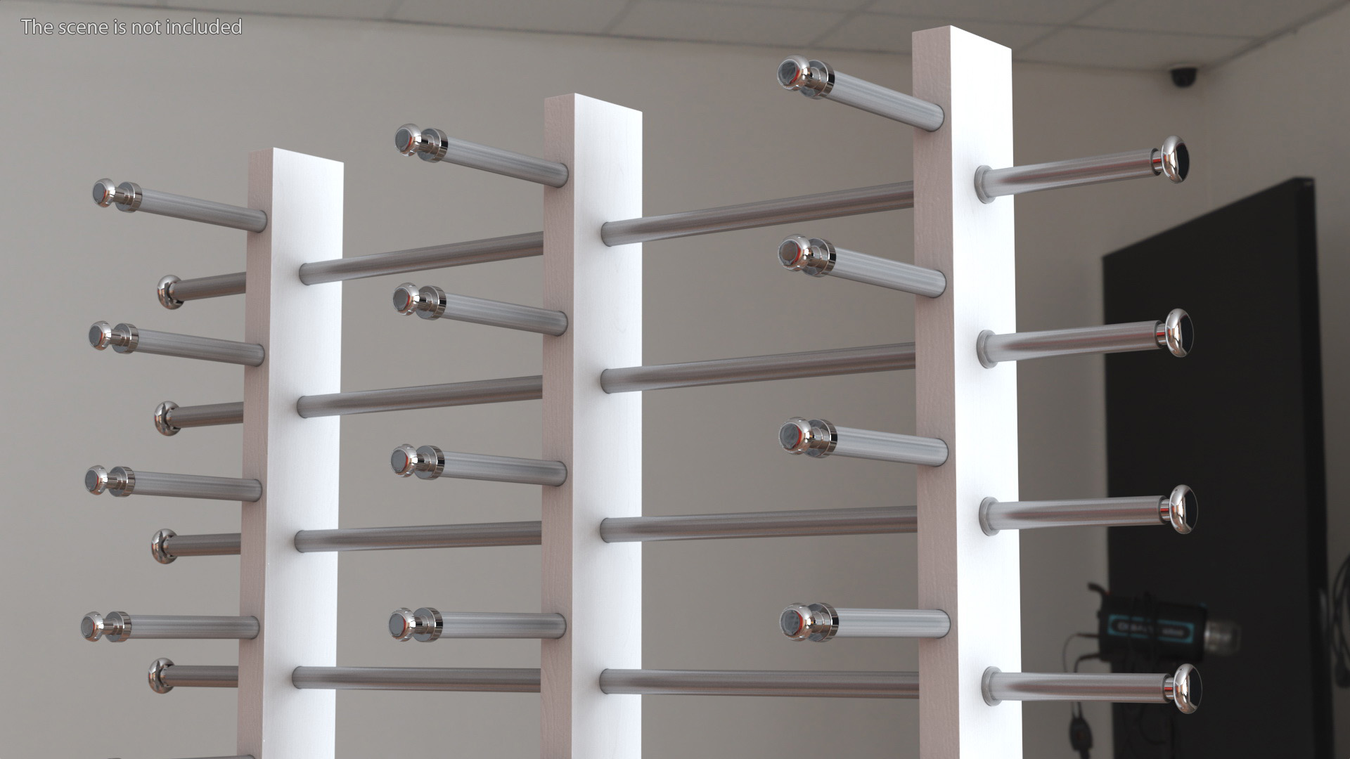 3D White Glasses Display
