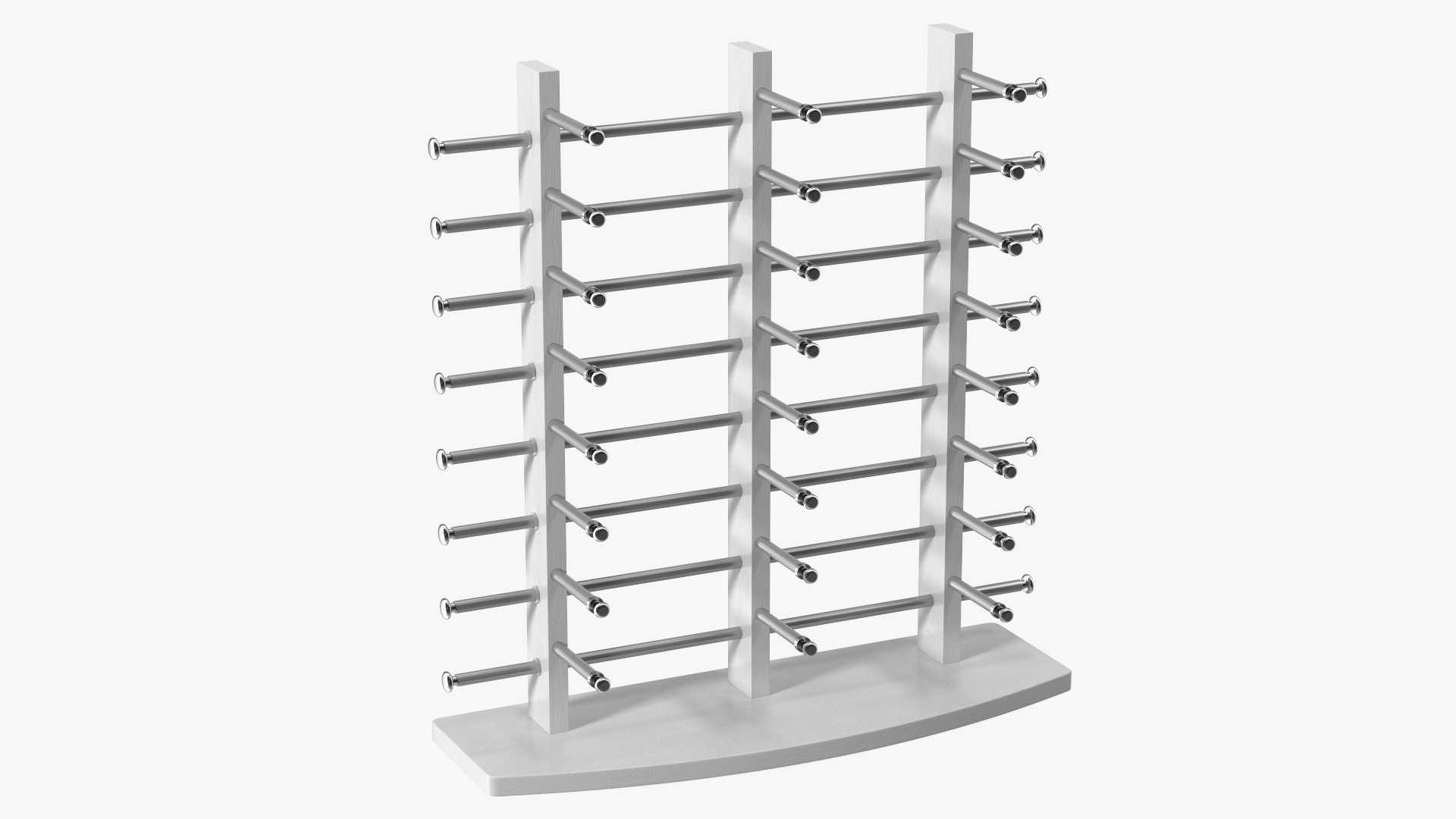 3D White Glasses Display