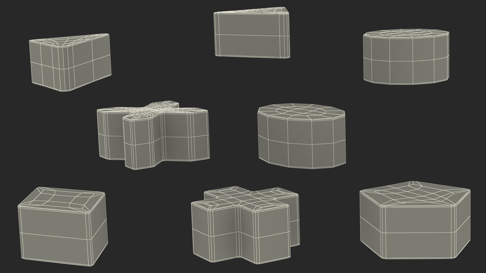 3D Cube Shape Sorter Toy with 19 Blocks