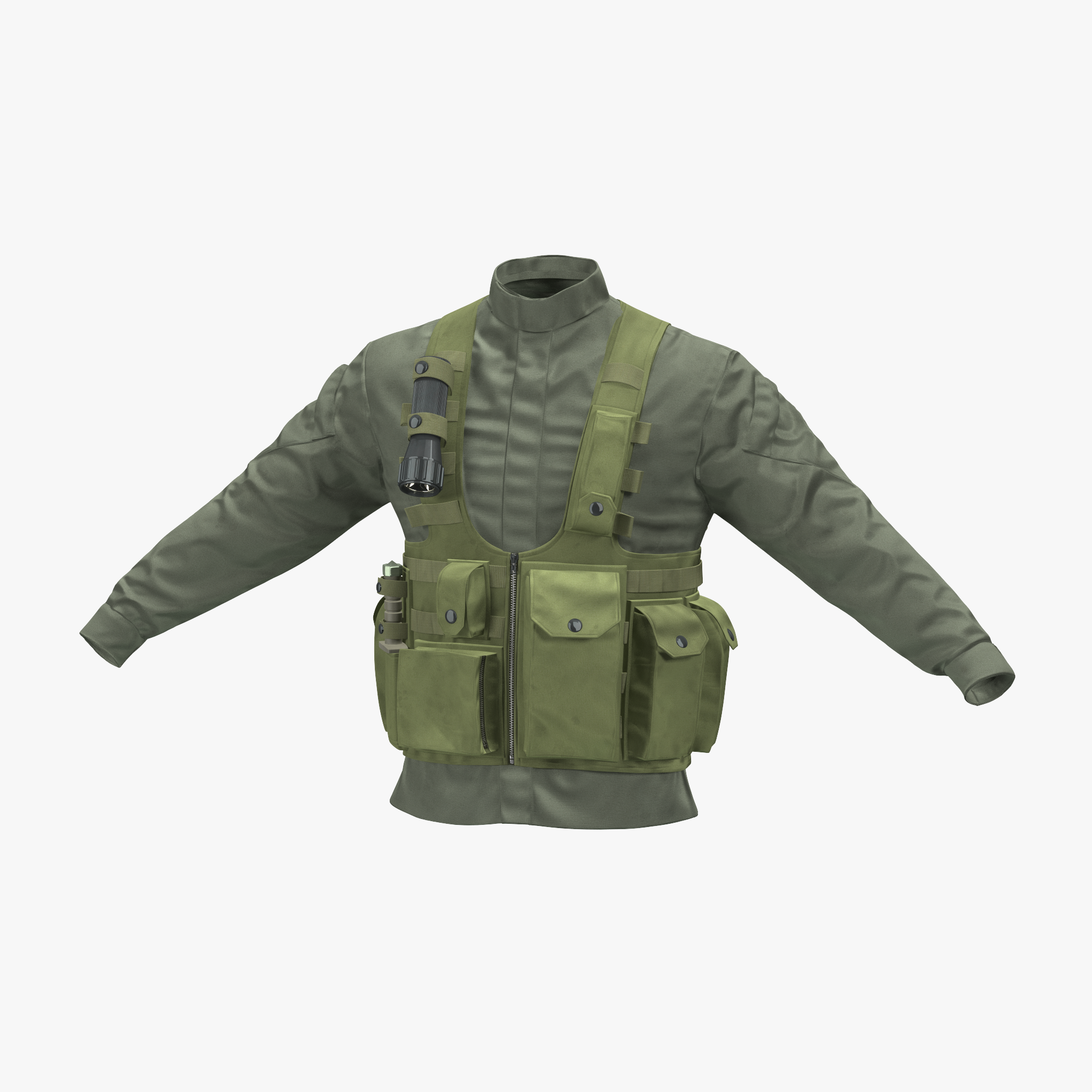 Military Jacket, view 3