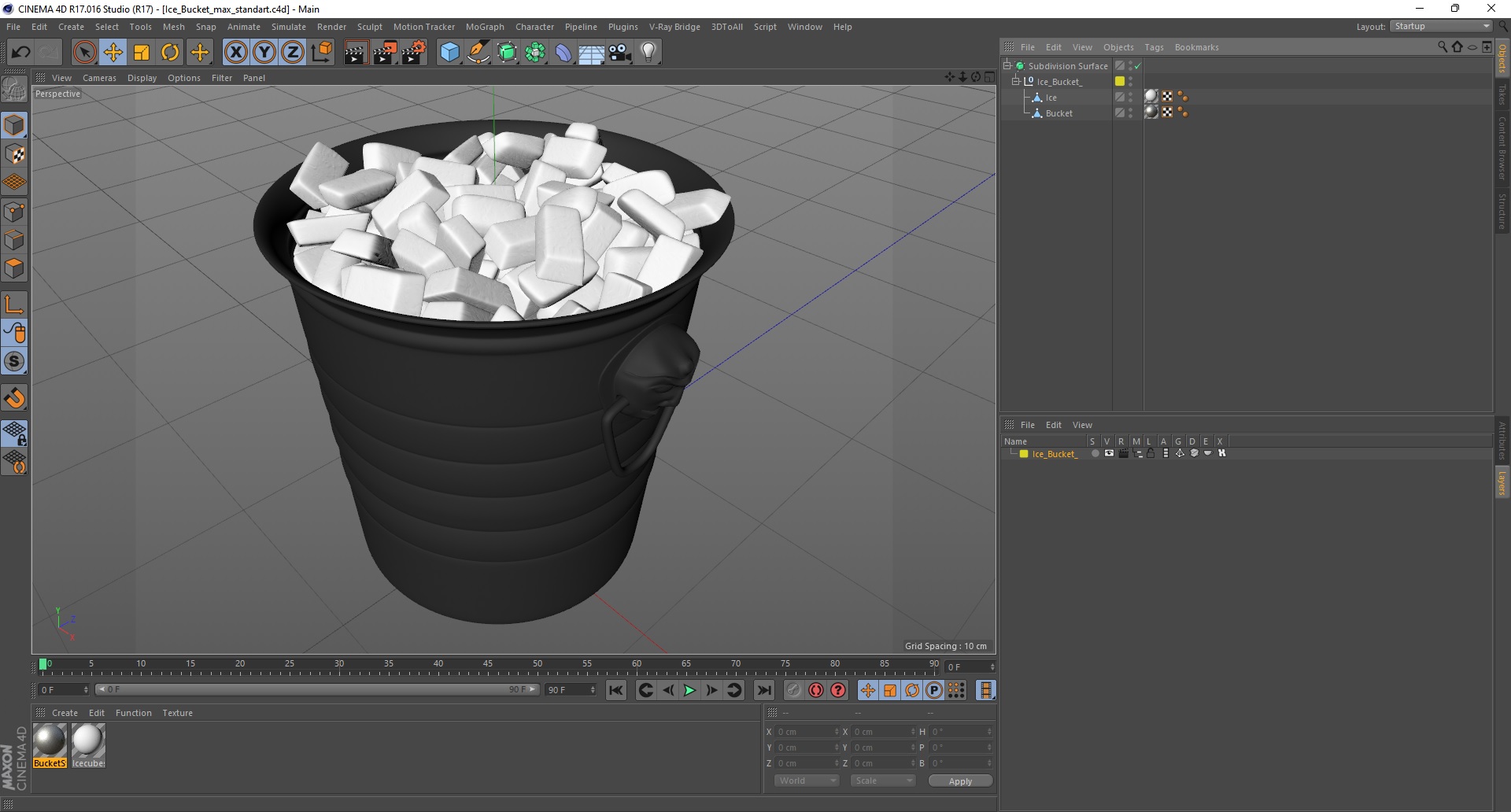 3D model Ice Bucket