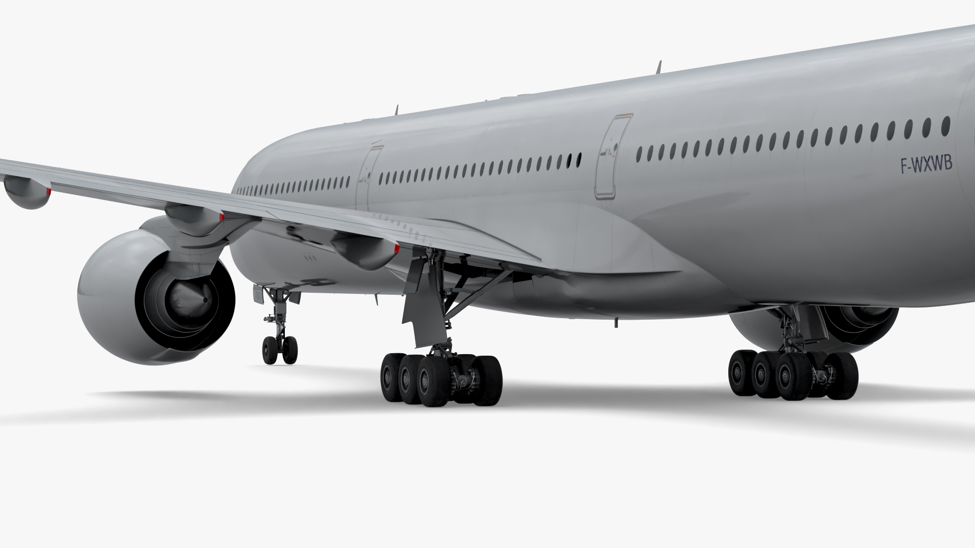 3D Control Tower and Airplane