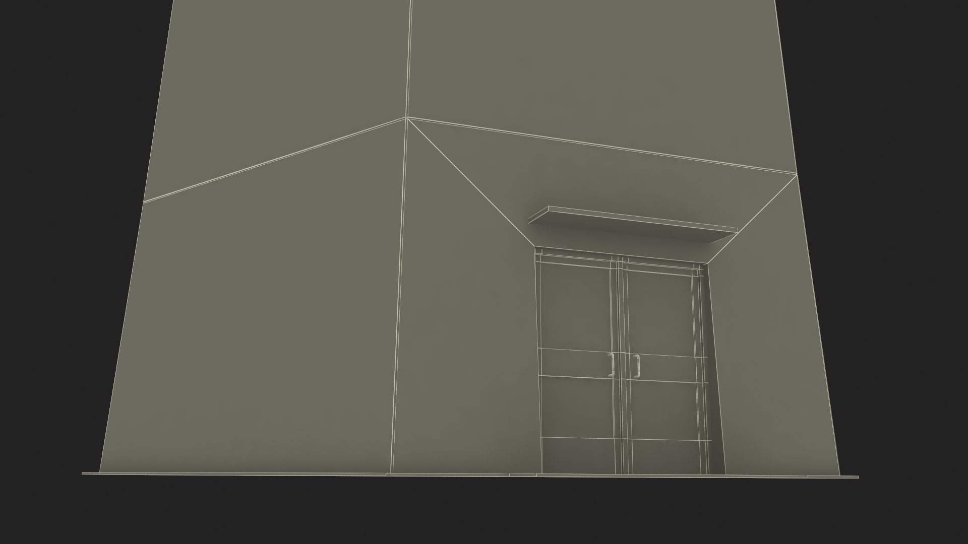 3D Control Tower and Airplane