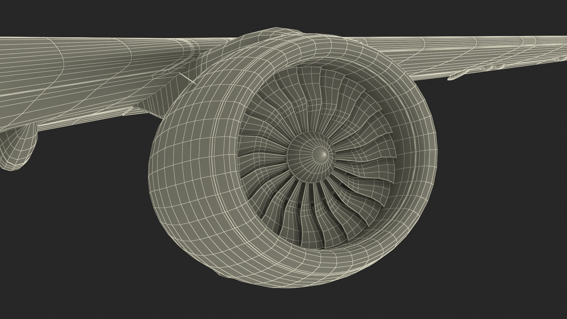 3D Control Tower and Airplane