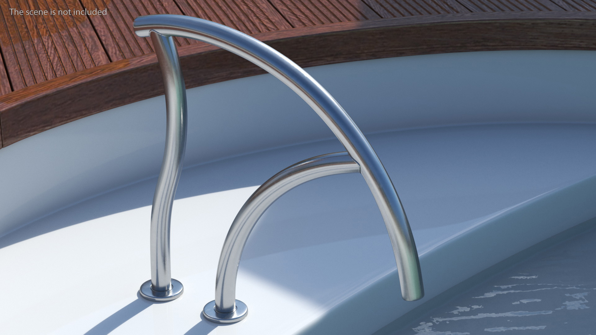 3D Elegant Grab Rail for Pool