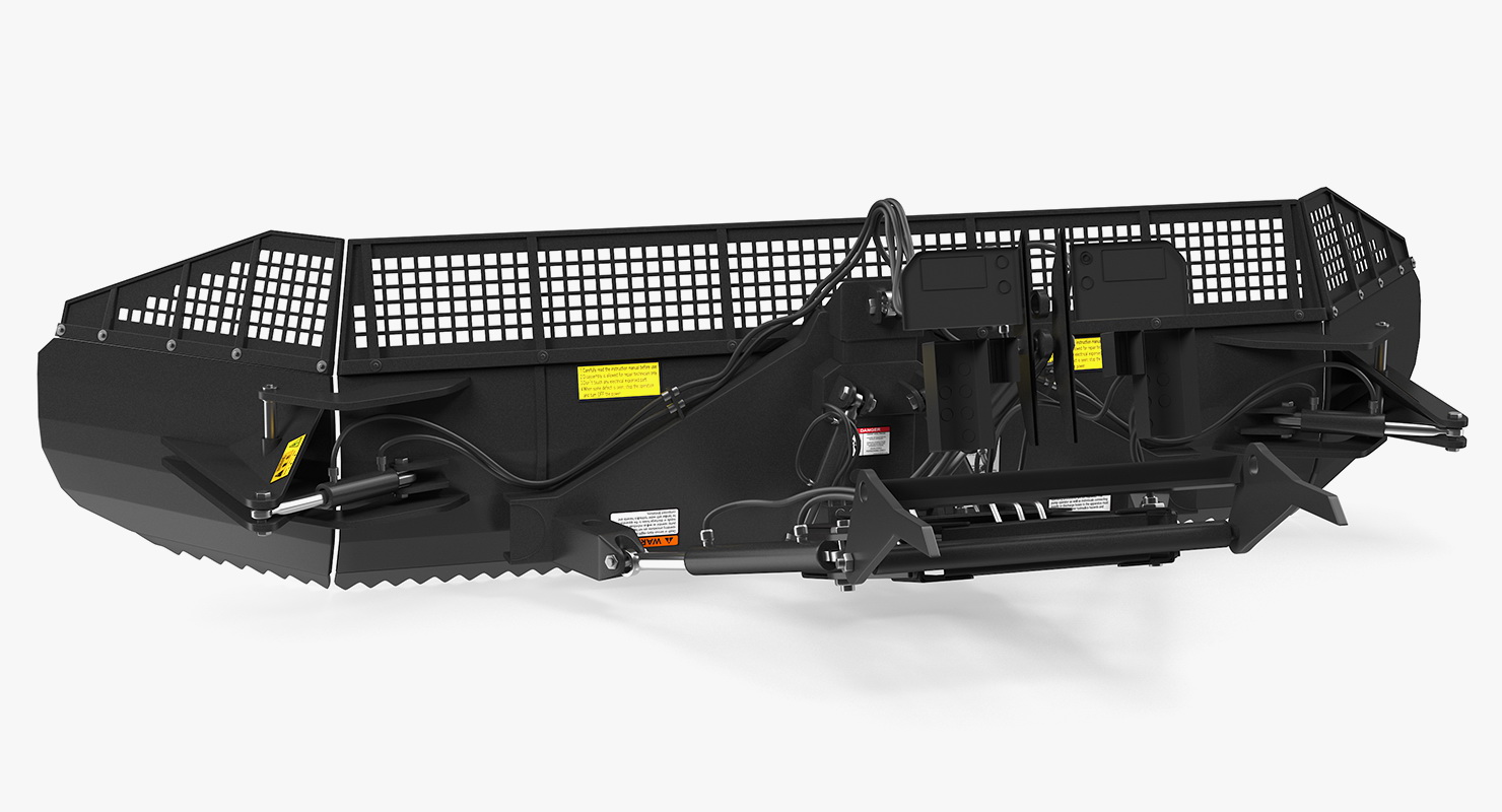 3D model Snowplow Rigged