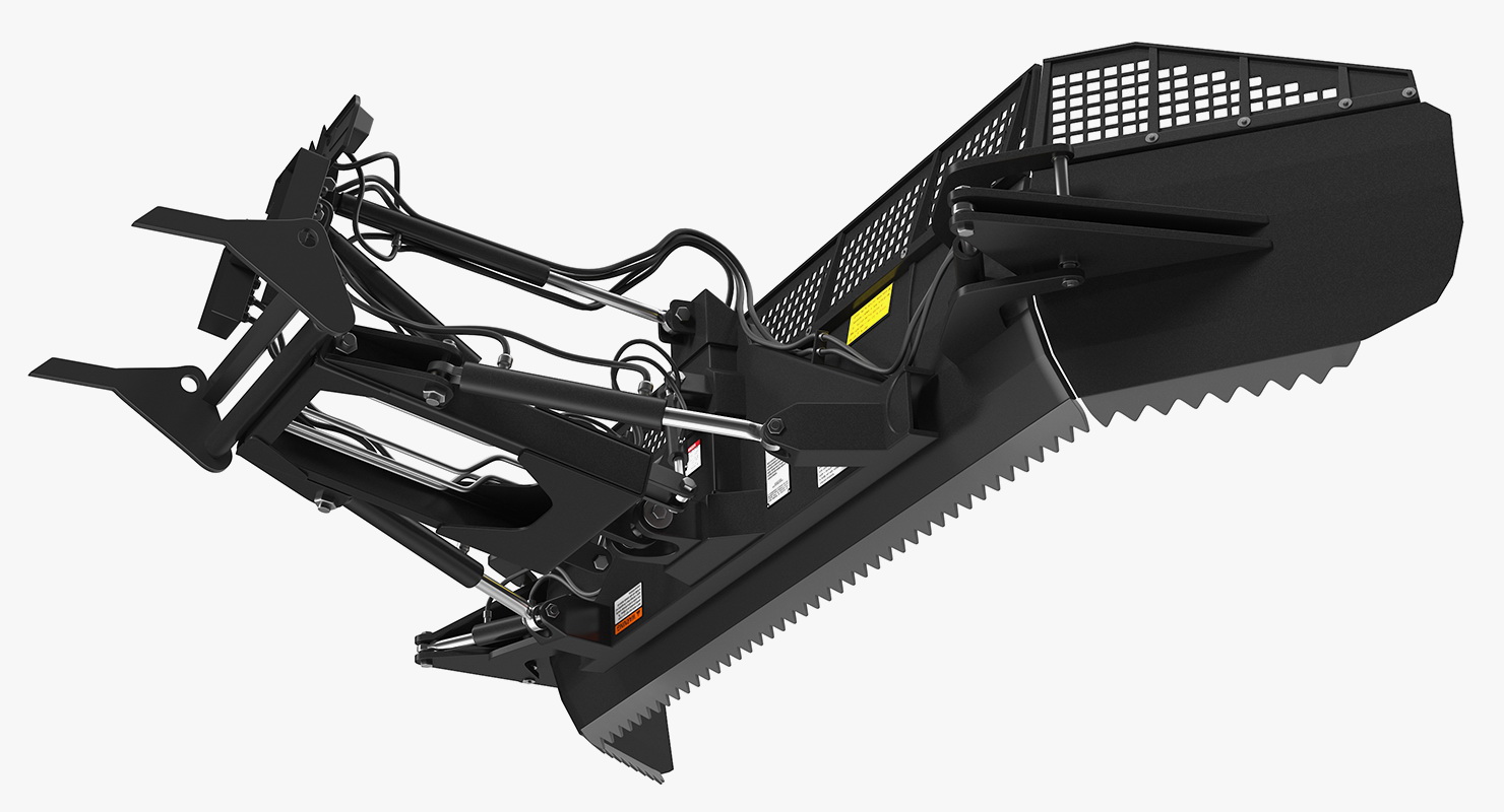 3D model Snowplow Rigged