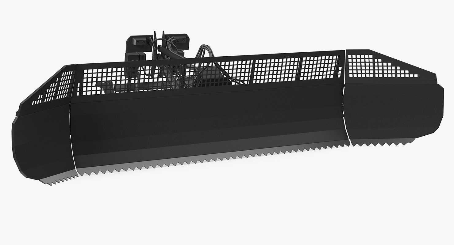 3D model Snowplow Rigged