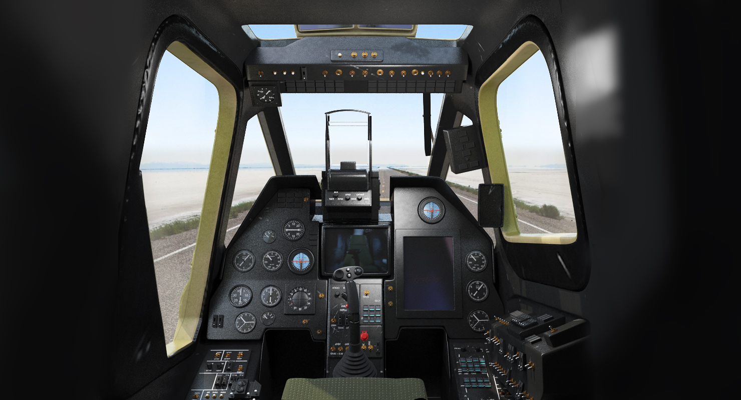 3D Attack Helicopter Kamov KA 50 Black Shark