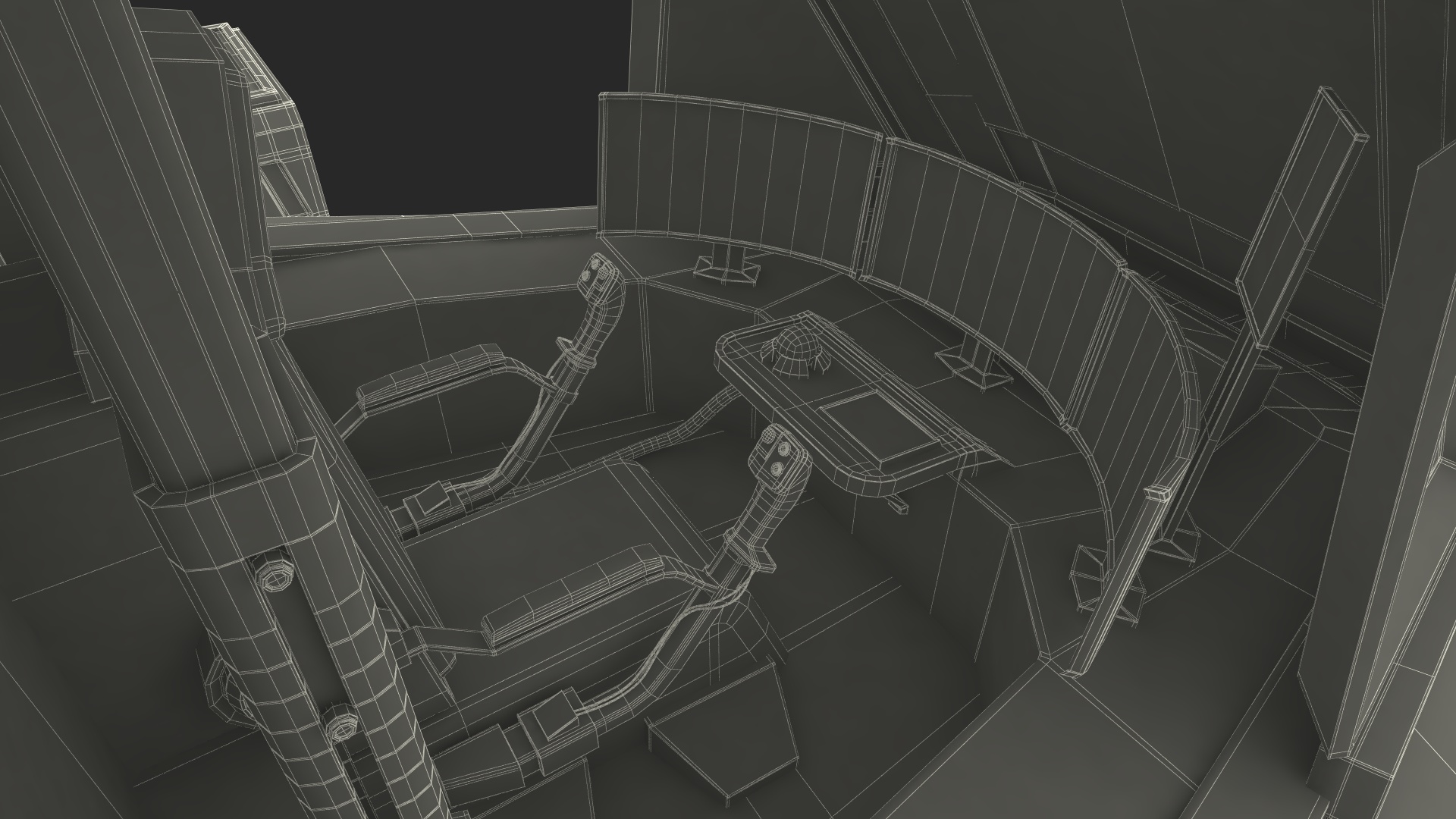 3D Scratched Fighting Robot Empty Dark Green