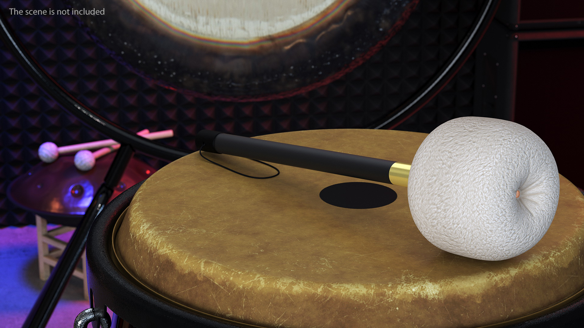3D Gong Beater
