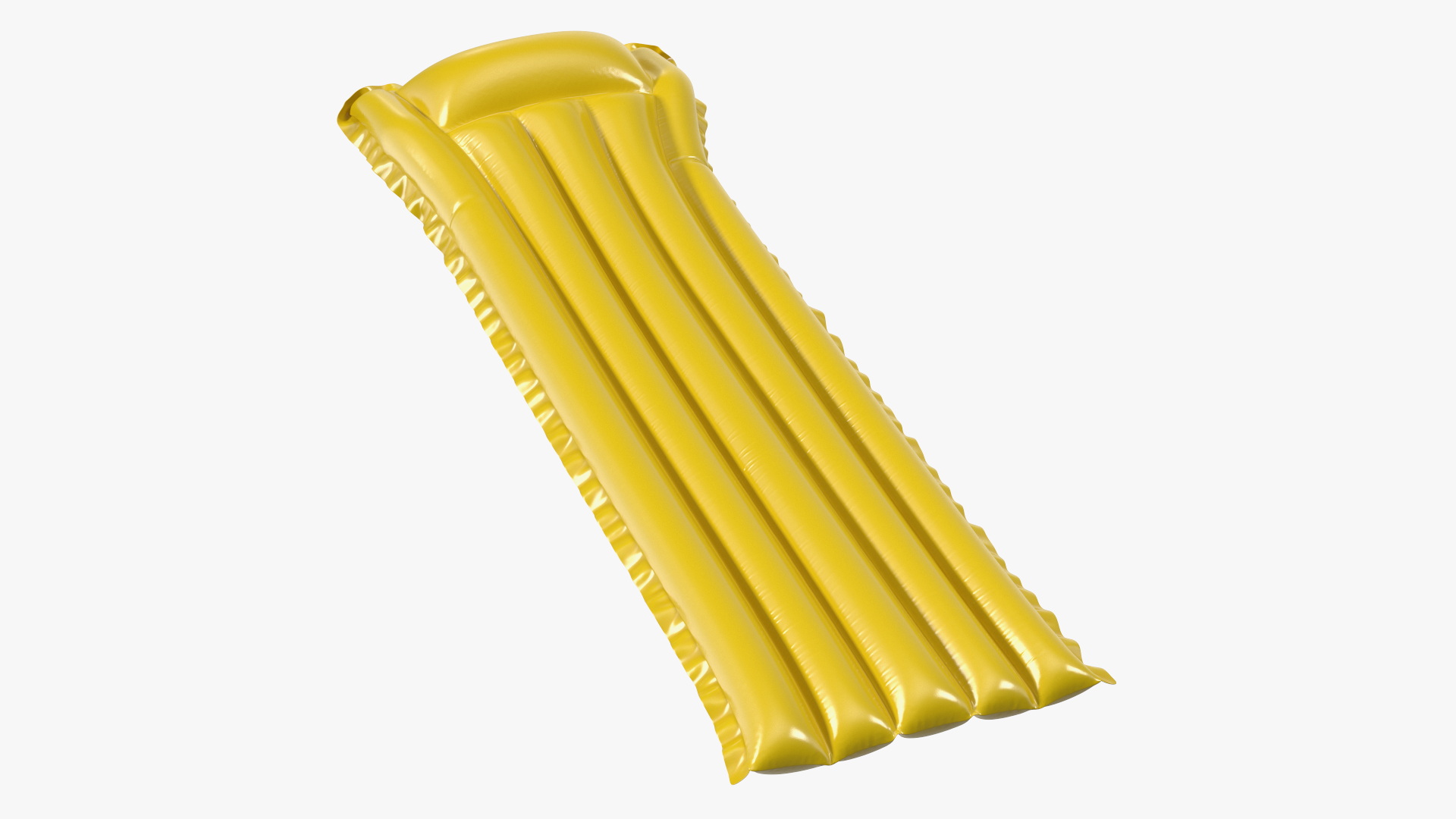 3D Yellow Vinyl Inflatable Sea Bed