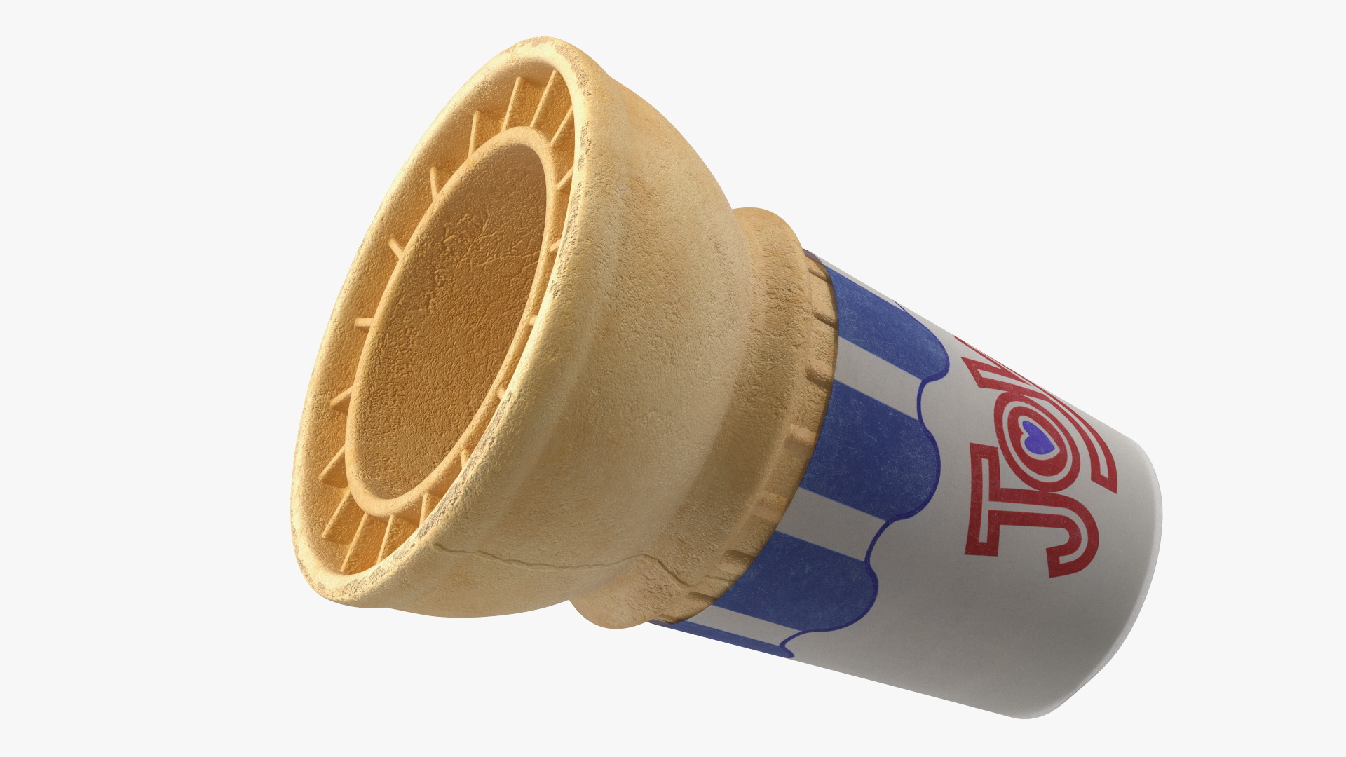 3D JOY 30 Flat Bottom Cake Cone model