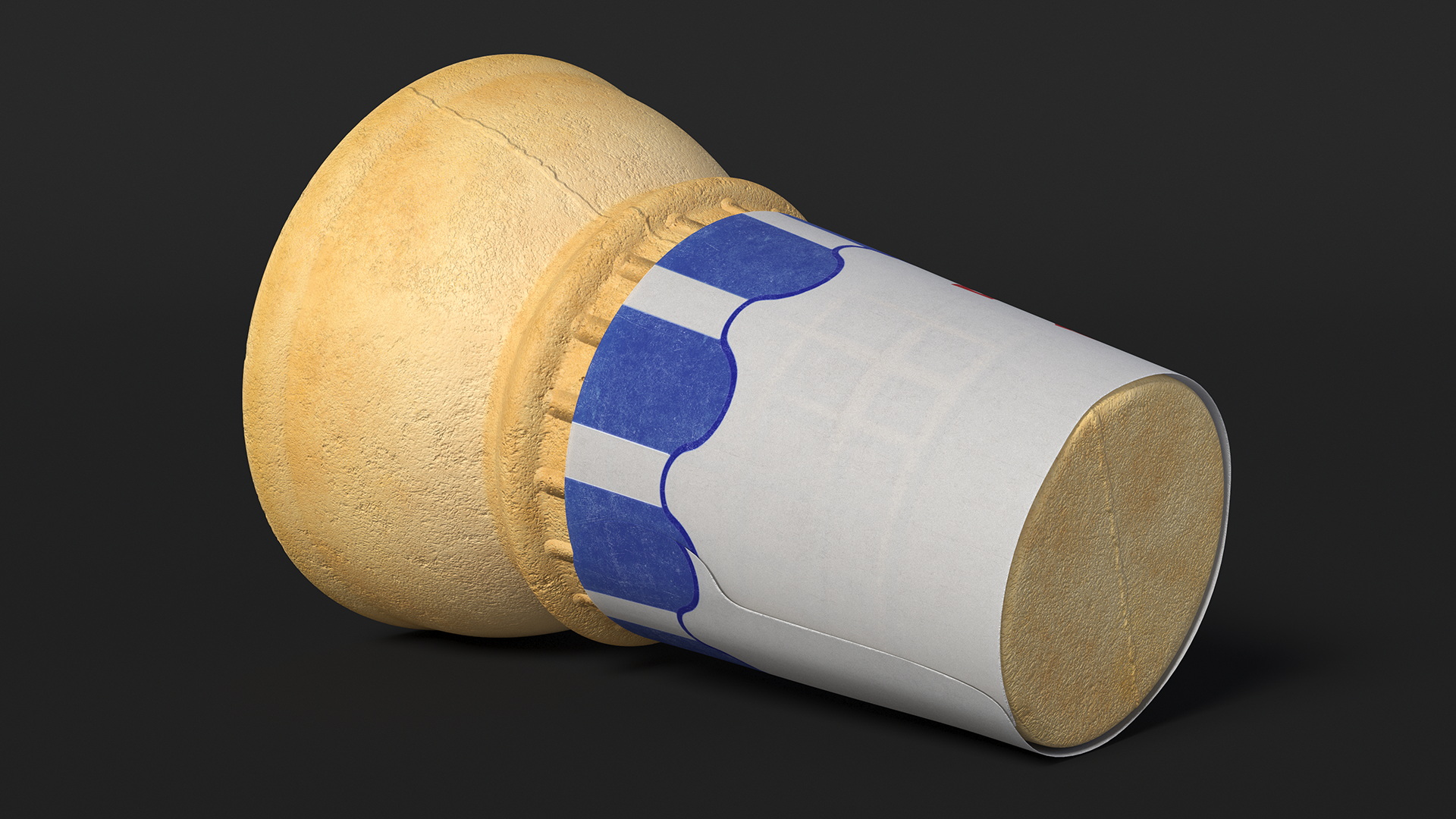 3D JOY 30 Flat Bottom Cake Cone model