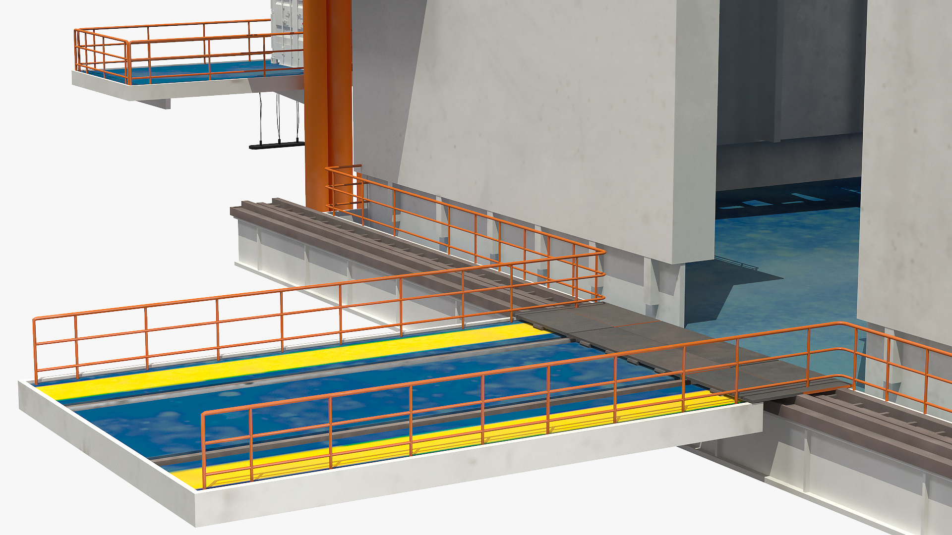 3D Drilling Rig Tower model