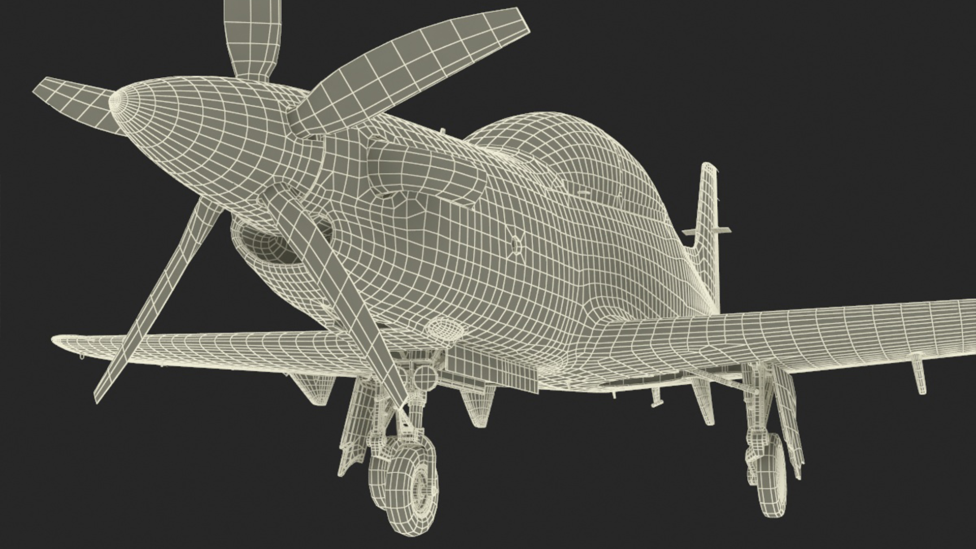 3D model Training Aircraft Pilatus PC-21 Red