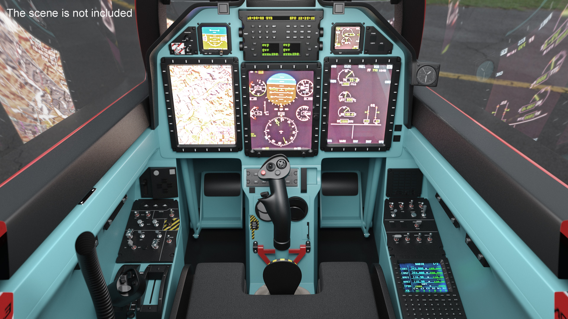 3D model Training Aircraft Pilatus PC-21 Red