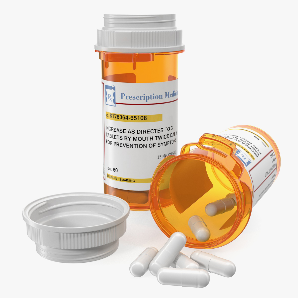 Pill Bottle Set