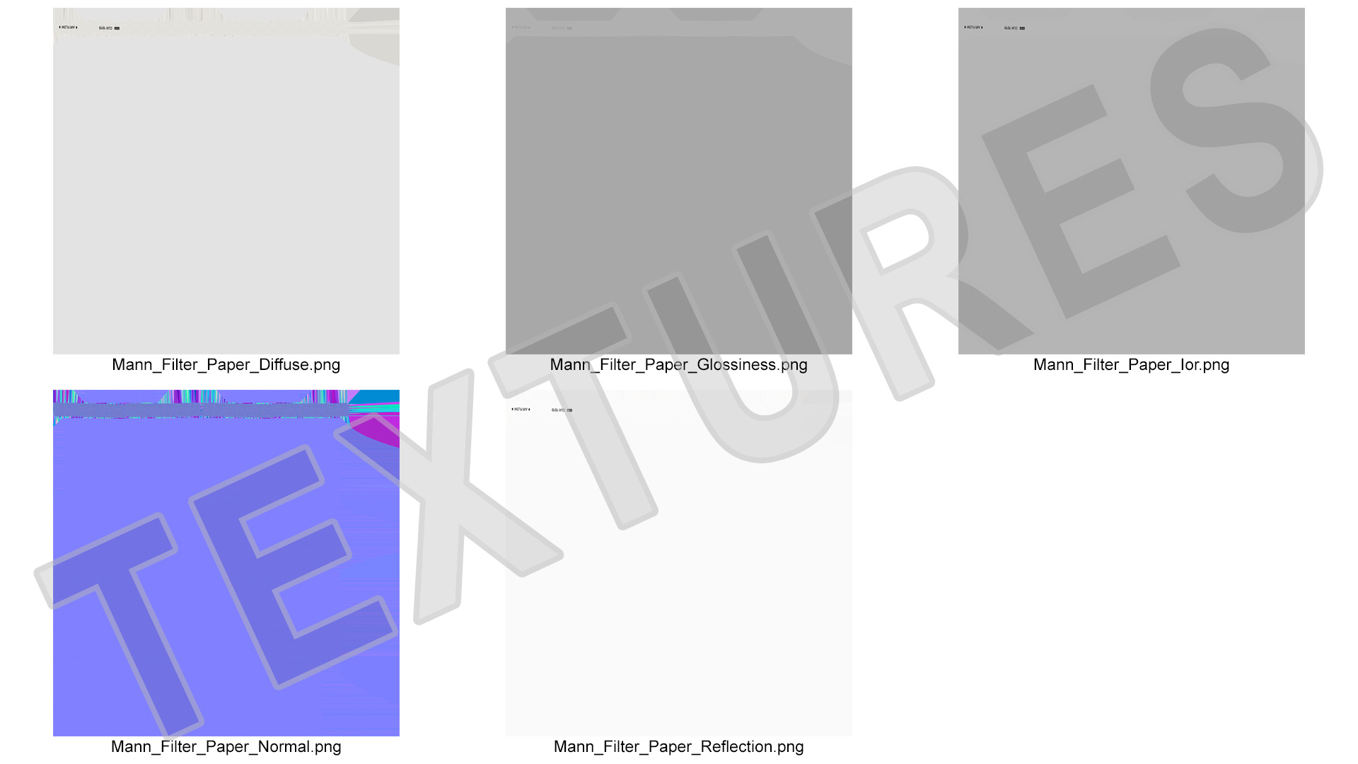 Mann Filter Paper 3D