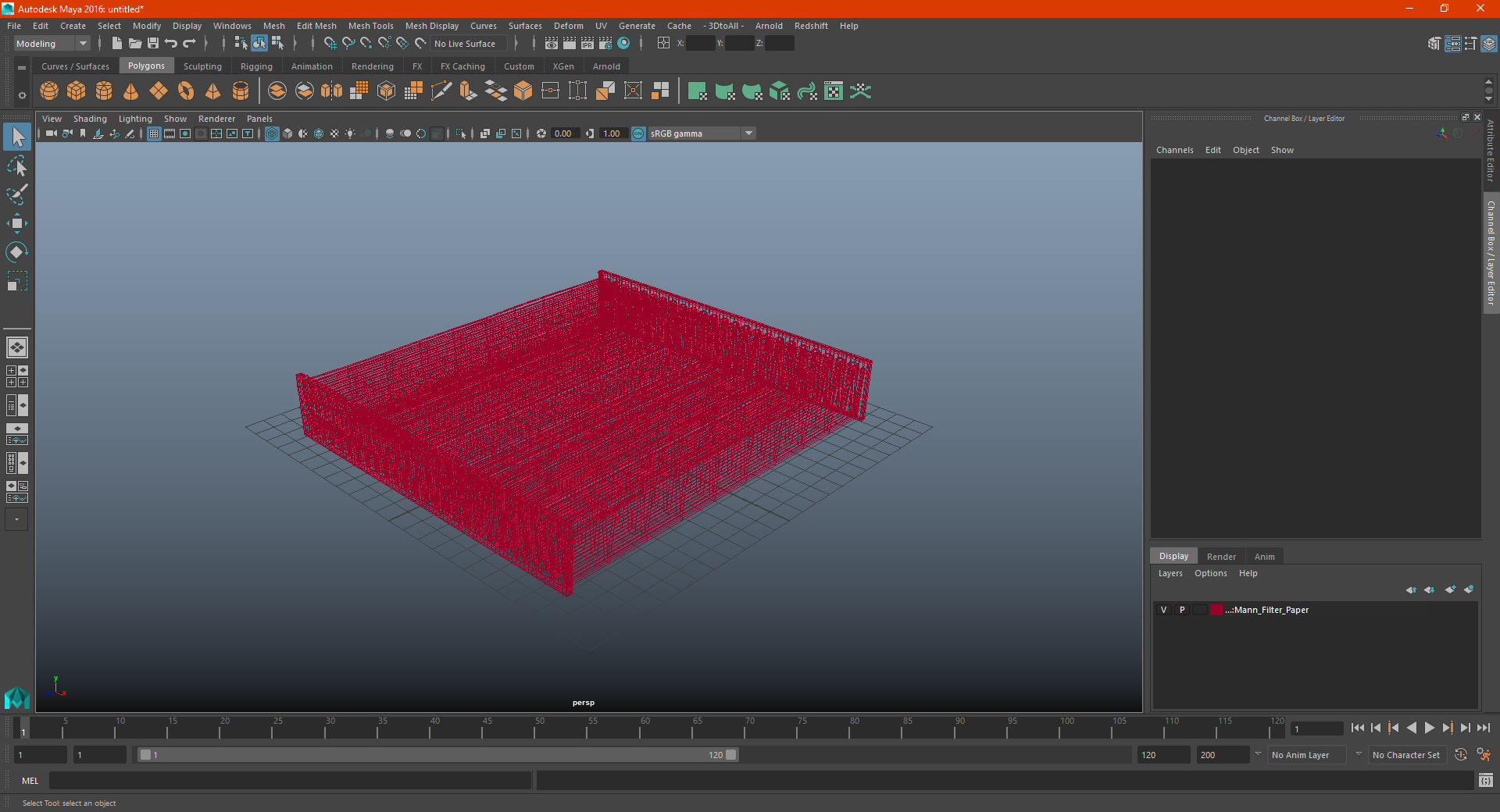 Mann Filter Paper 3D