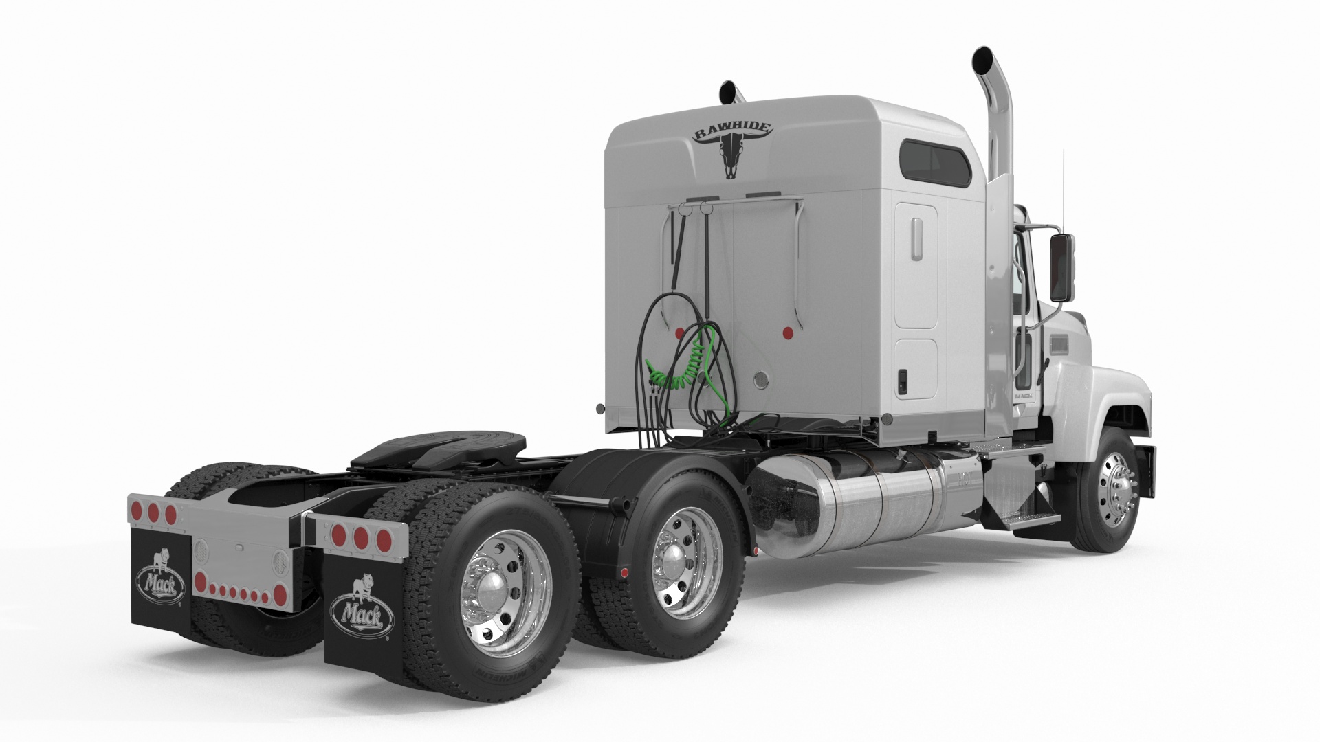 3D Mack CHU613 Truck Simple Interior model