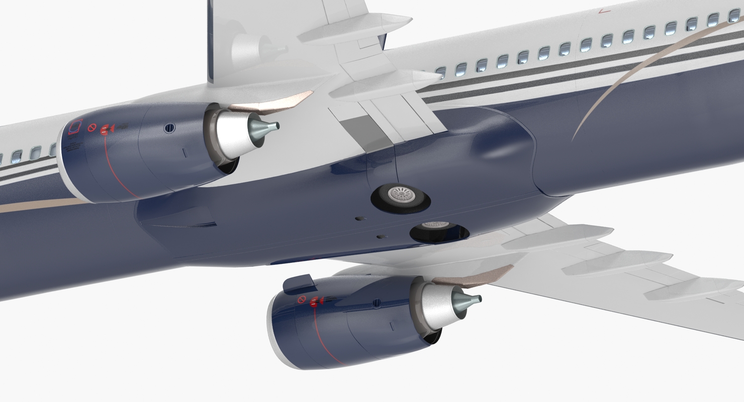 3D Boeing 737 800 with Interior Generic
