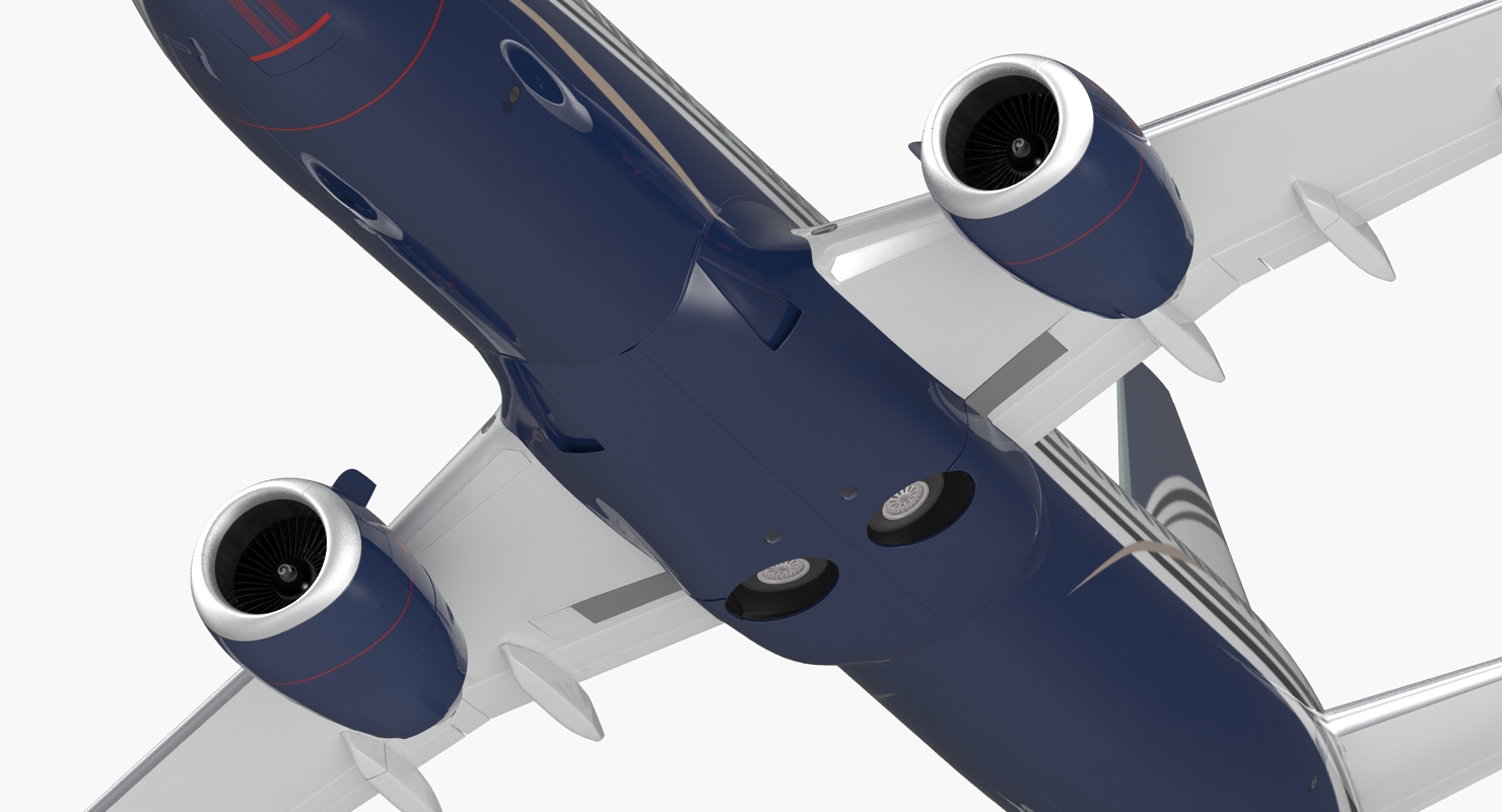 3D Boeing 737 800 with Interior Generic