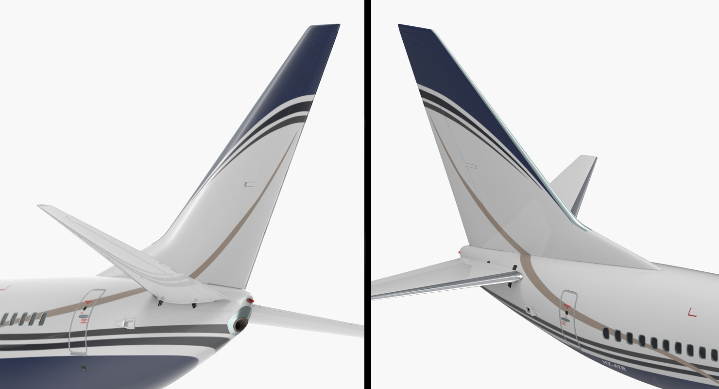 3D Boeing 737 800 with Interior Generic