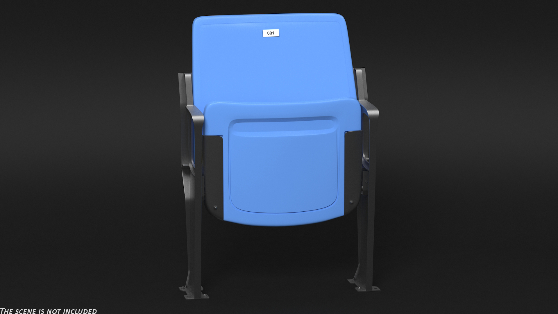 3D model Plastic Stadium Seat