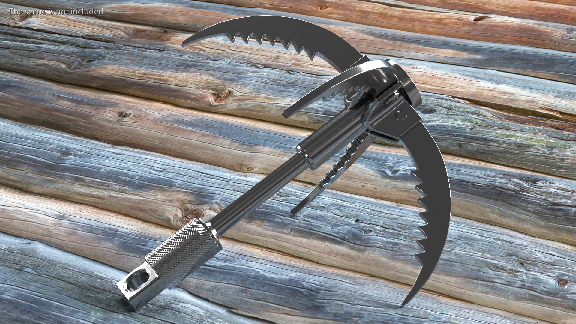 3D Folding Climbing Grappling Hook