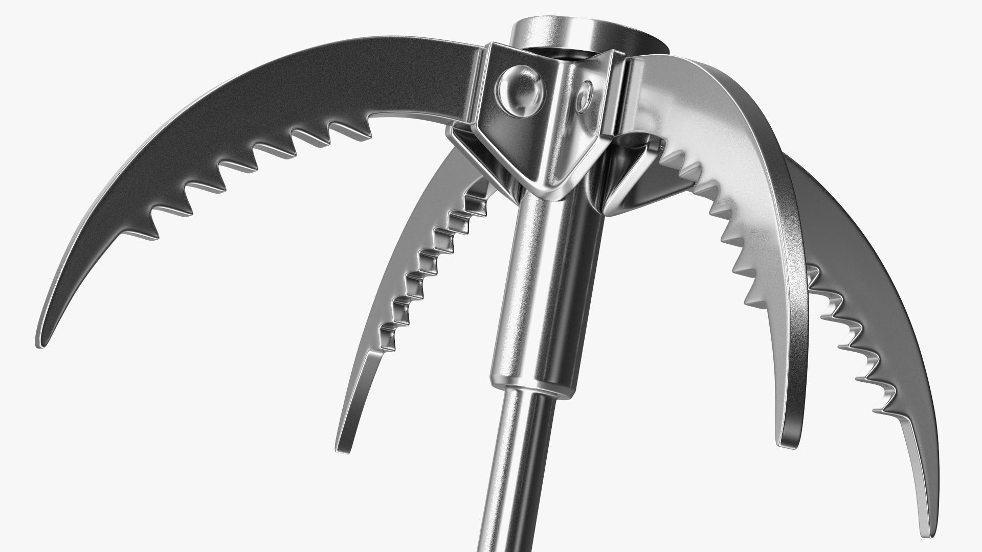3D Folding Climbing Grappling Hook